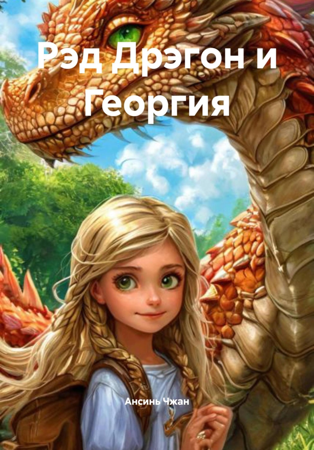 Обложка книги «Рэд Дрэгон и Георгия»