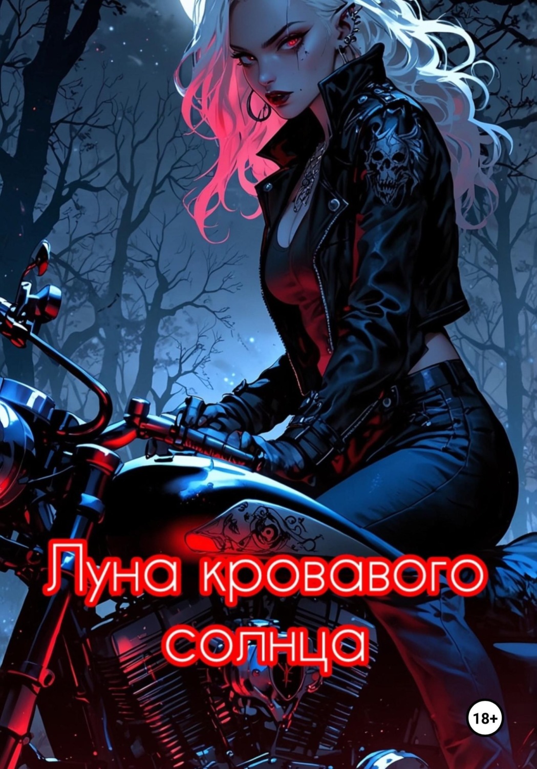 Обложка книги «Луна кровавого солнца»
