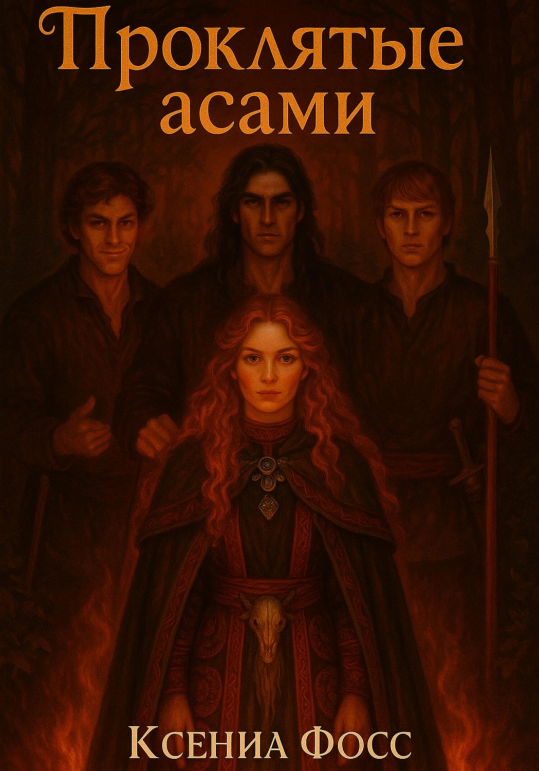 Обложка книги «Проклятые Асами»