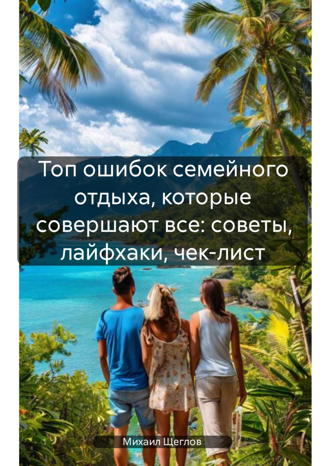 Обложка книги «Топ ошибок семейного отдыха, которые совершают все: советы, лайфхаки, чек-лист»