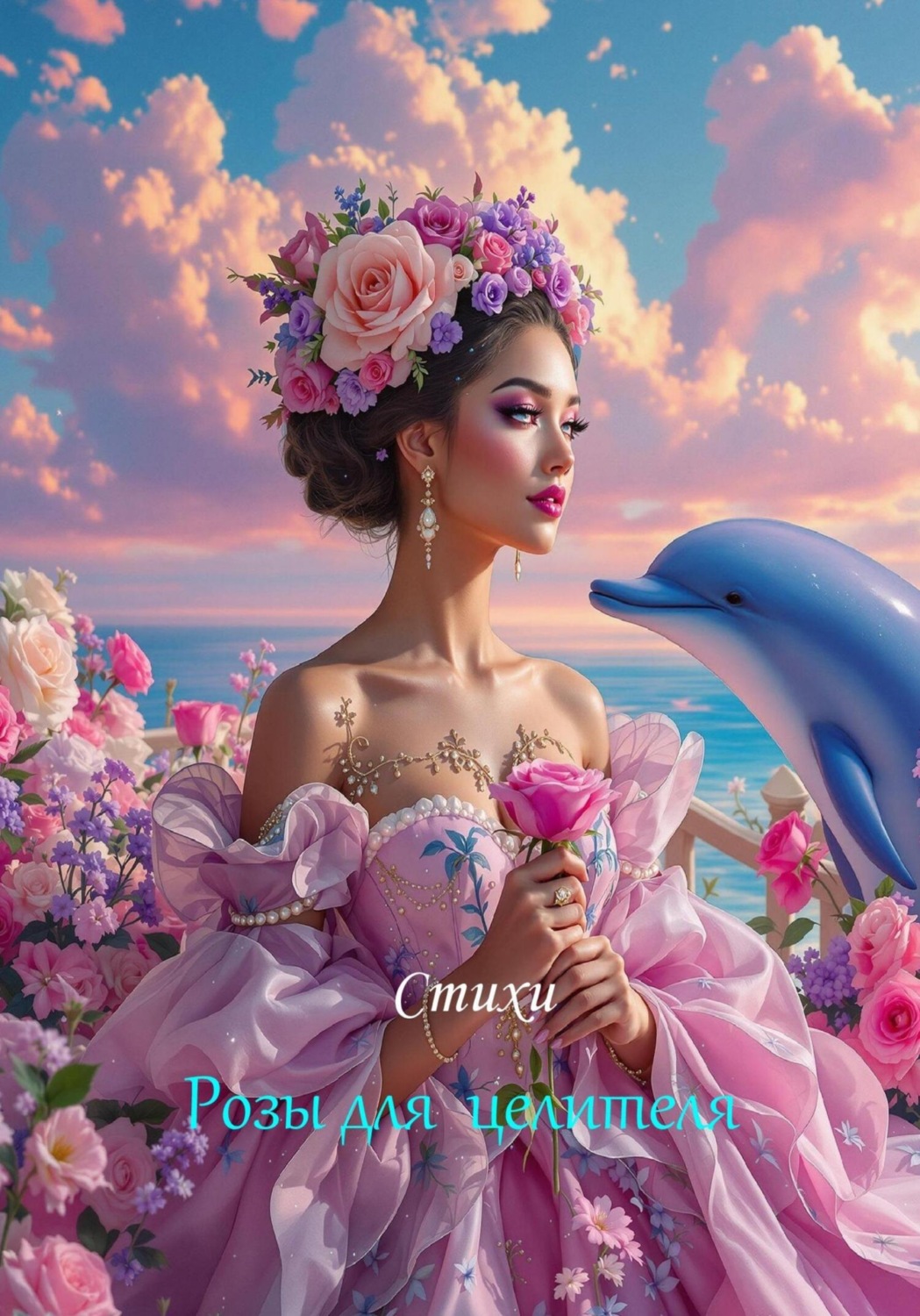 Обложка книги «Стихи Розы для целителя»