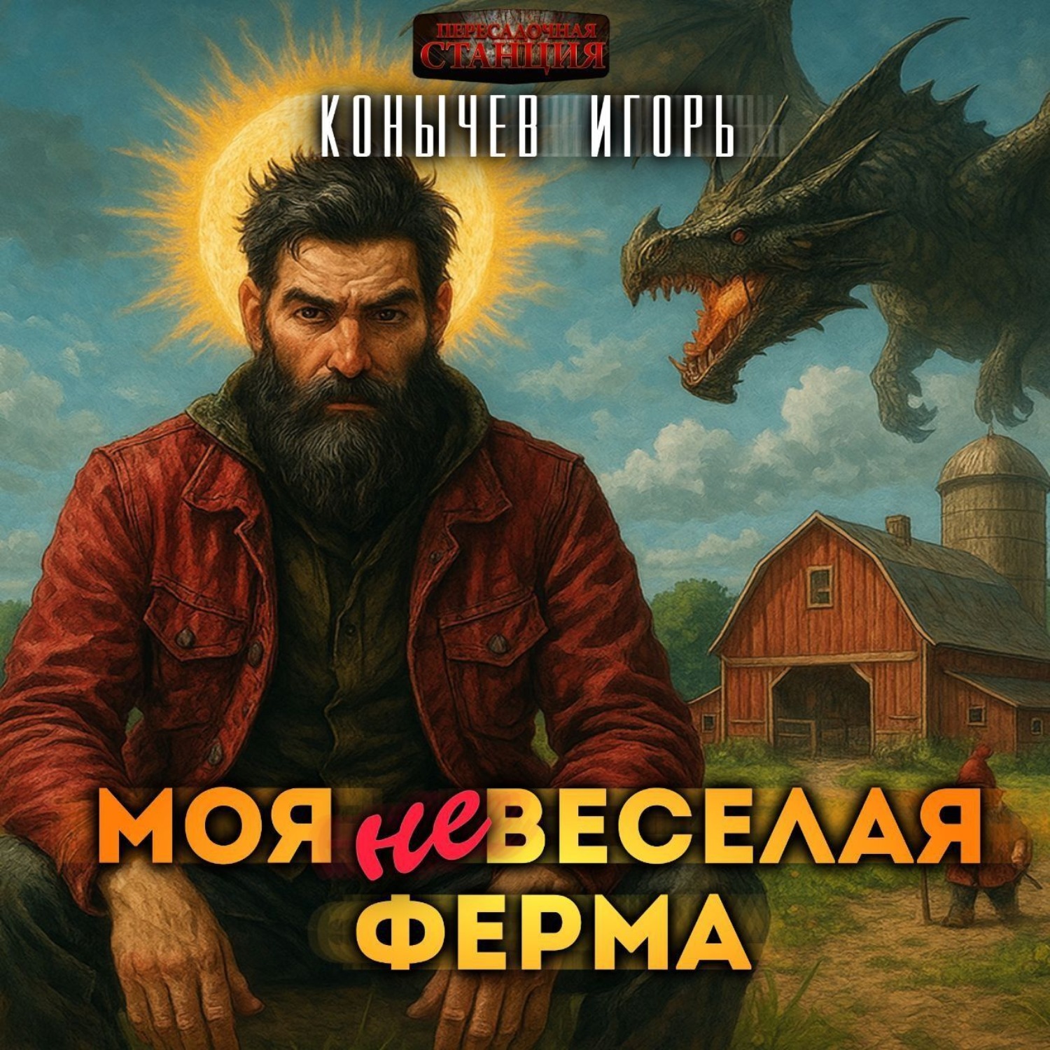 Обложка книги «Моя НЕвеселая ферма»