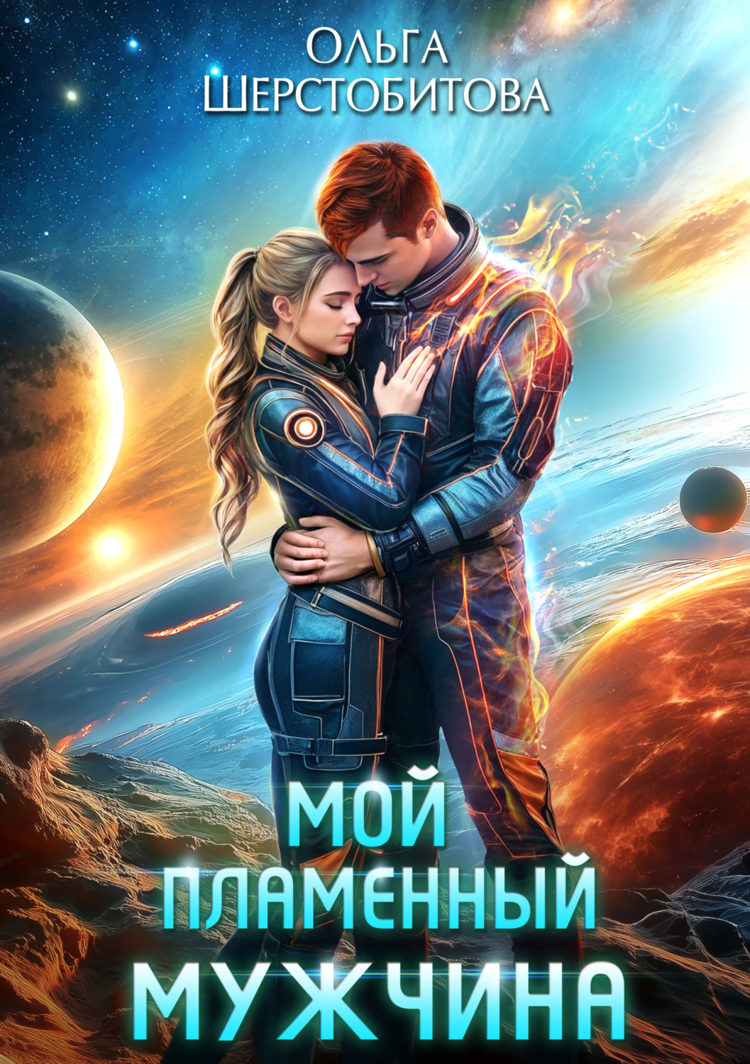 Обложка книги «Мой пламенный мужчина»