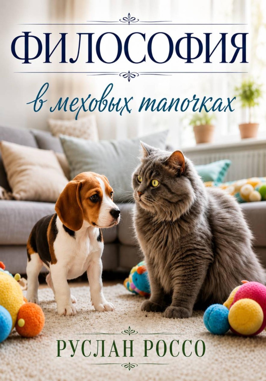Обложка книги «Философия в меховых тапочках»