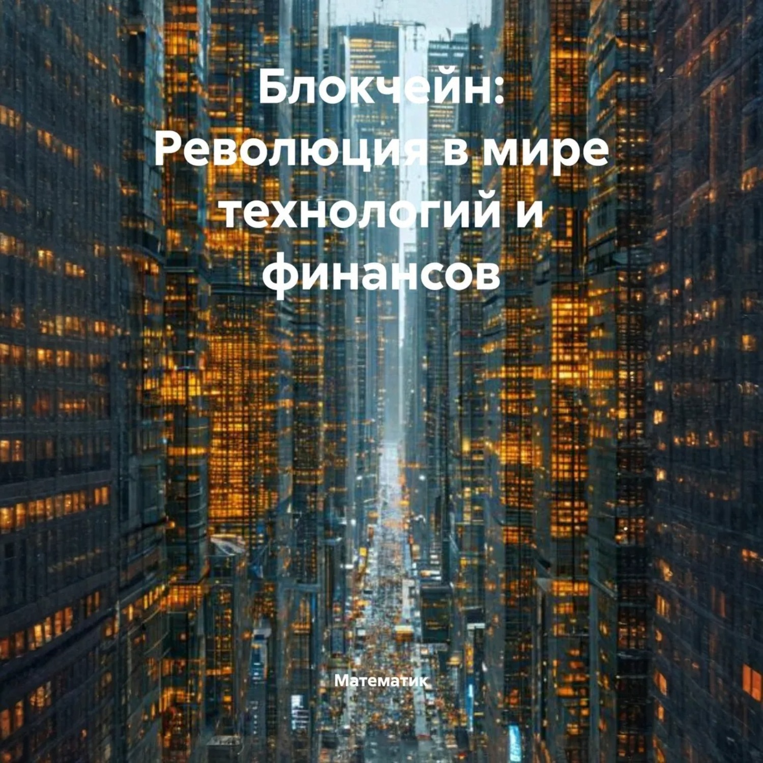 Обложка книги «Блокчейн: Революция в мире технологий и финансов»