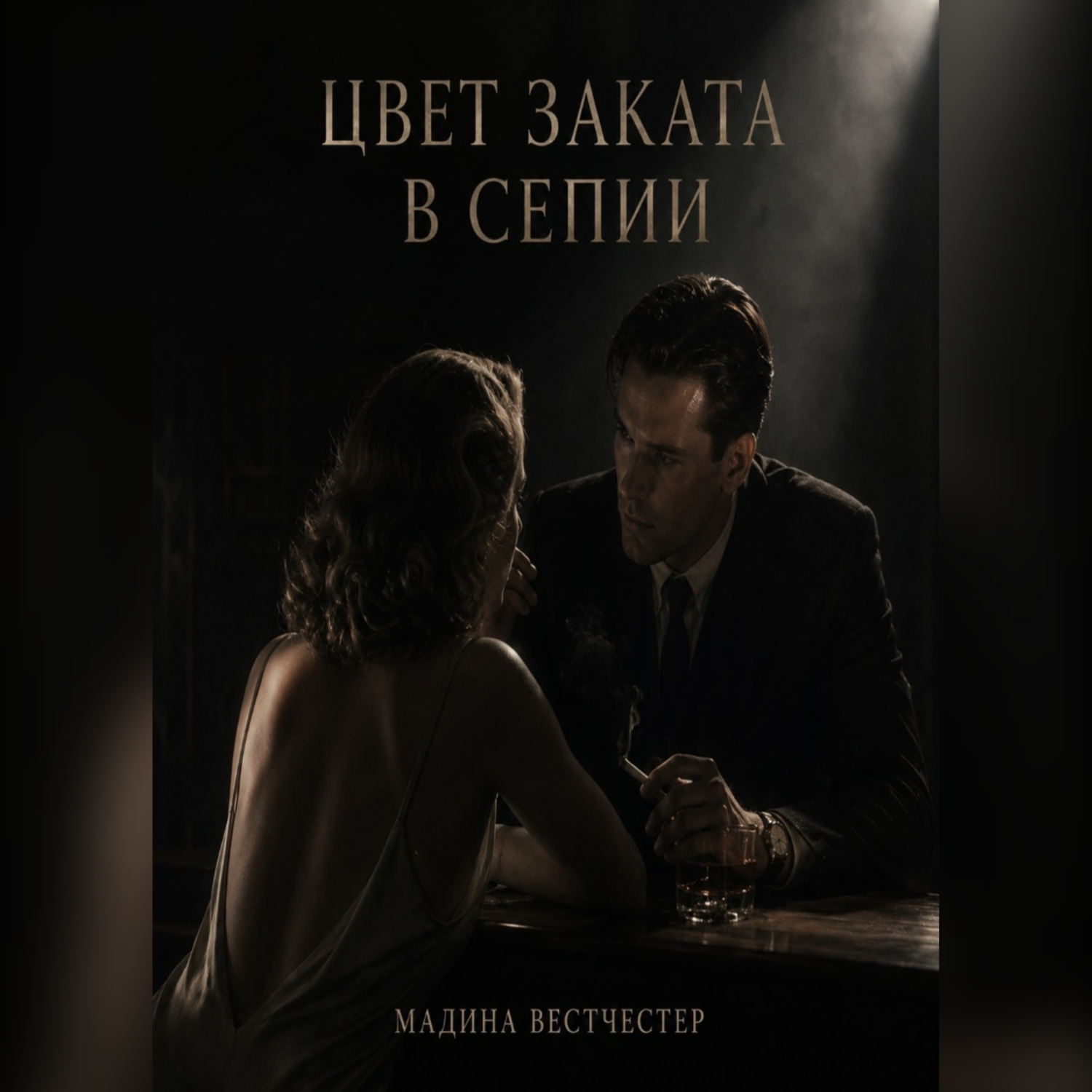 Обложка книги «Цвет заката в сепии»