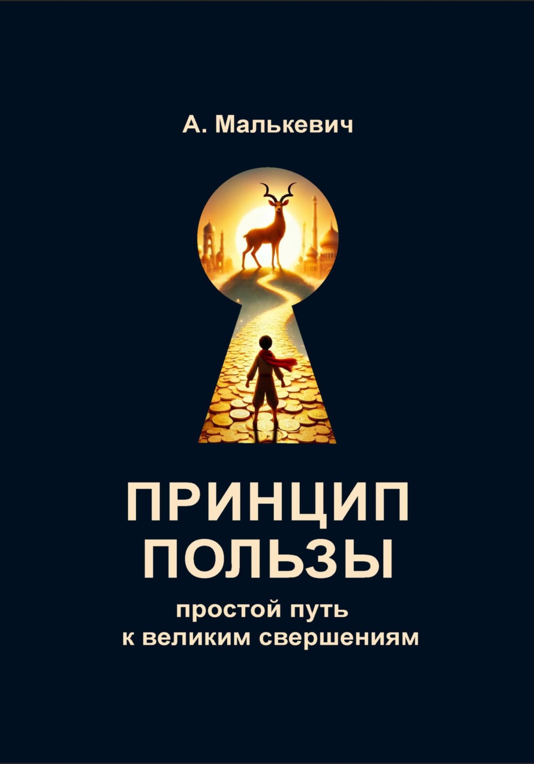 Обложка книги «Принцип пользы: простой путь к великим свершениям»