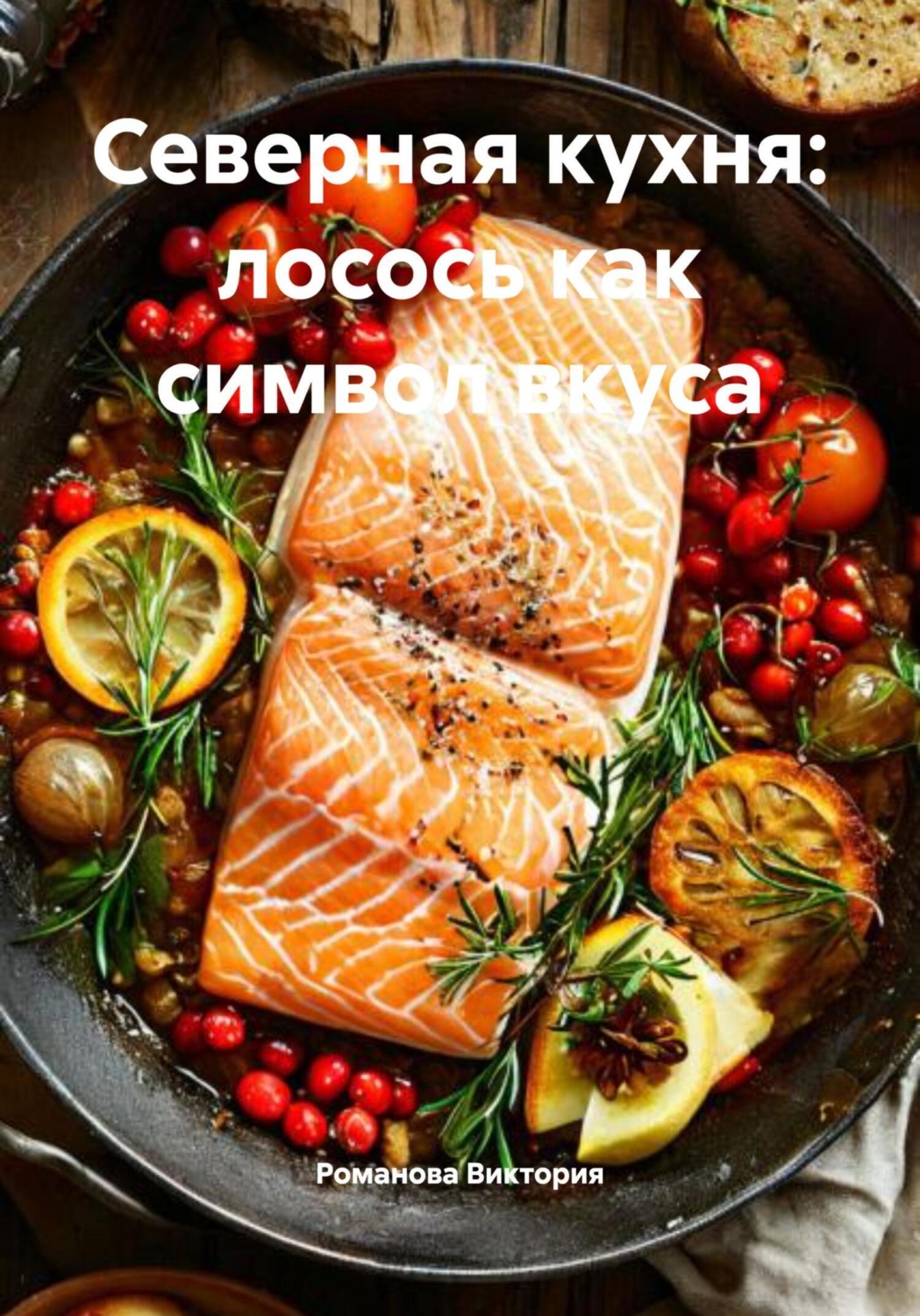 Обложка книги «Северная кухня: лосось как символ вкуса»