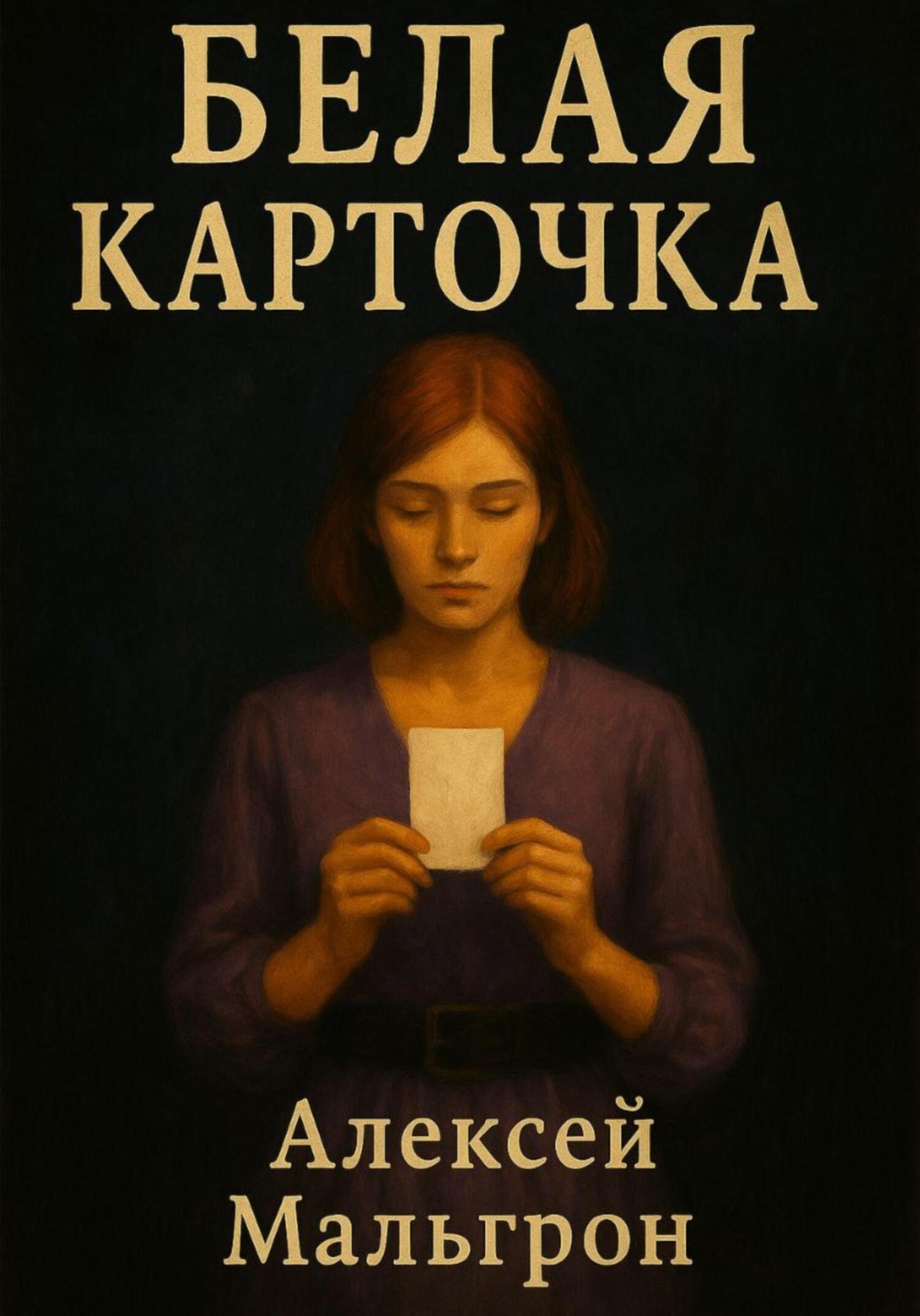 Обложка книги «Белая карточка»