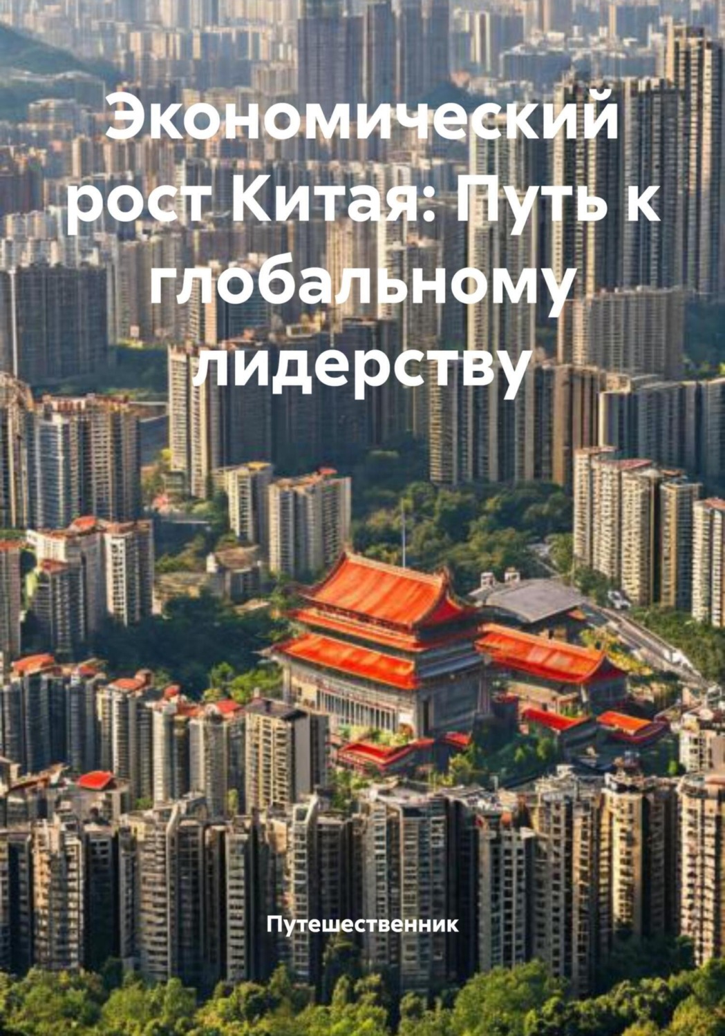 Обложка книги «Экономический рост Китая: Путь к глобальному лидерству»