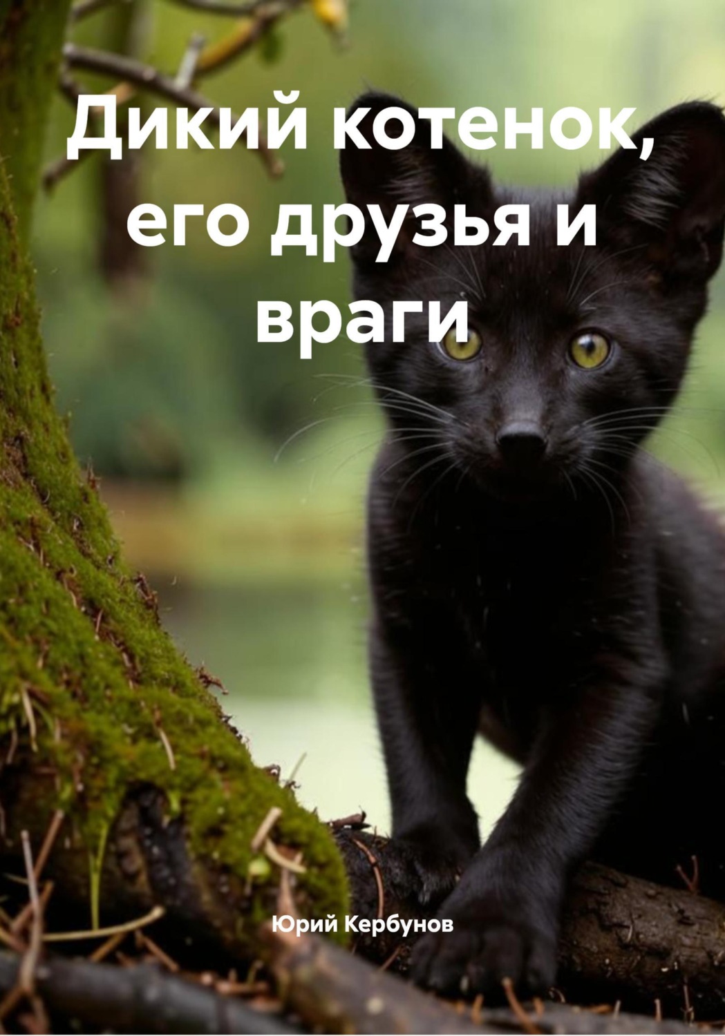 Обложка книги «Дикий котенок, его друзья и враги»