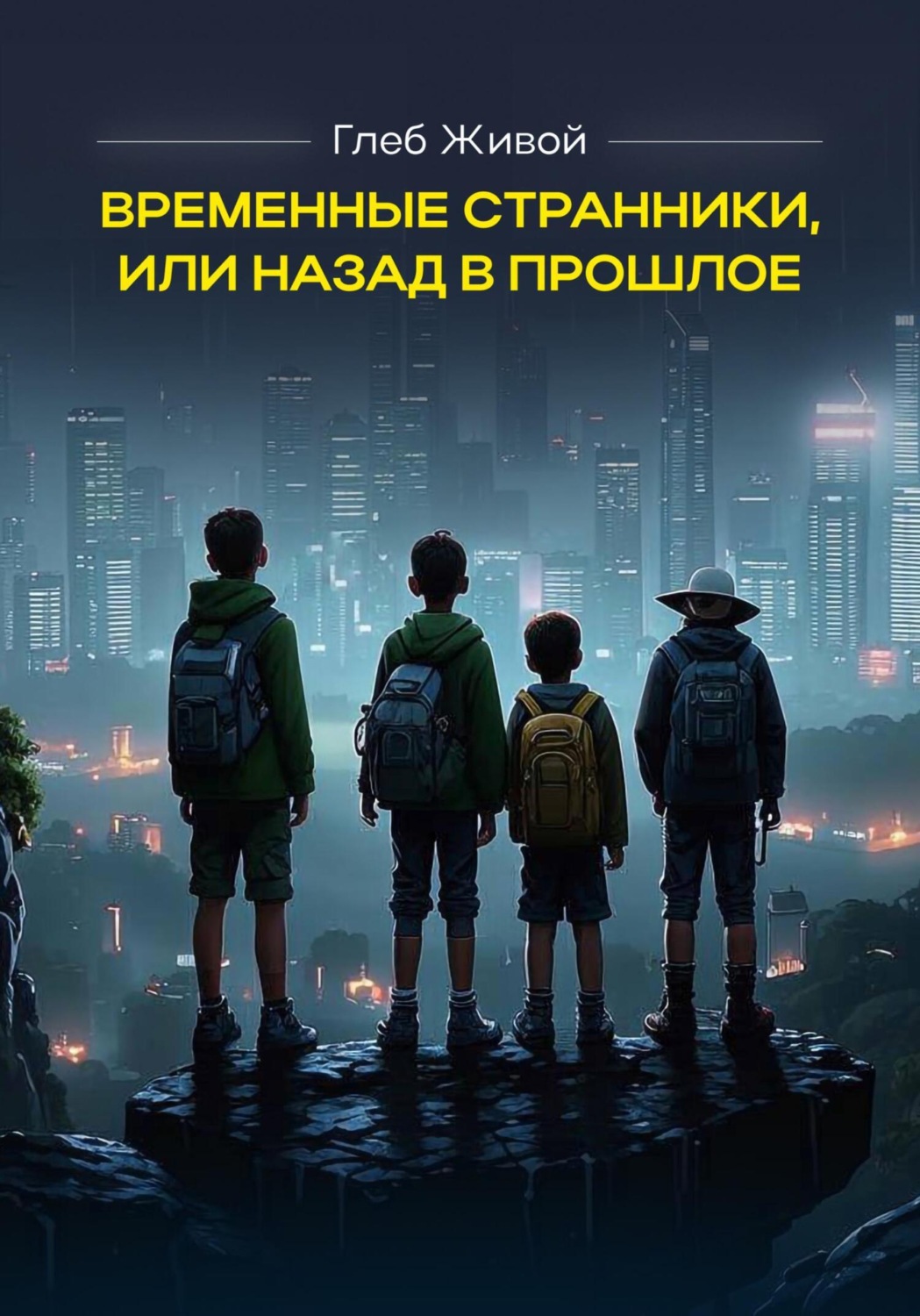 Обложка книги «Временные странники, или Назад в прошлое»