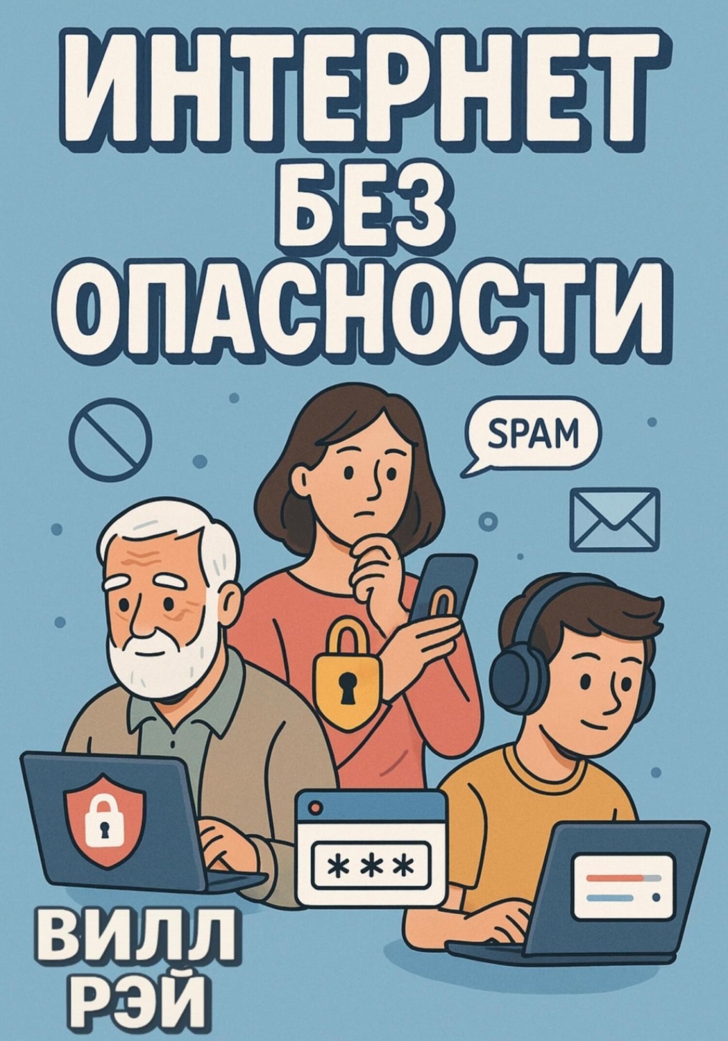 Обложка книги «Интернет без опасности»