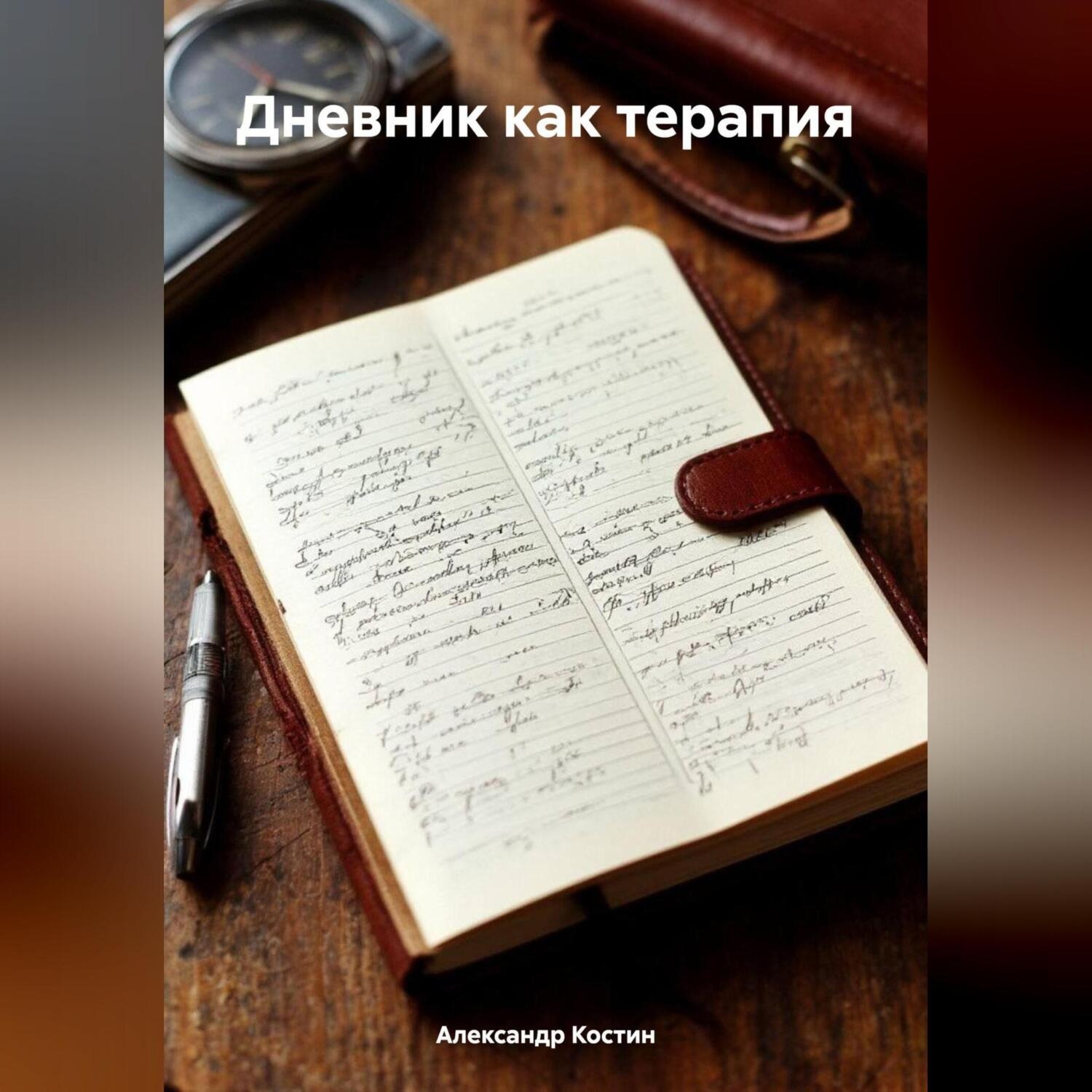 Обложка книги «Дневник как терапия»