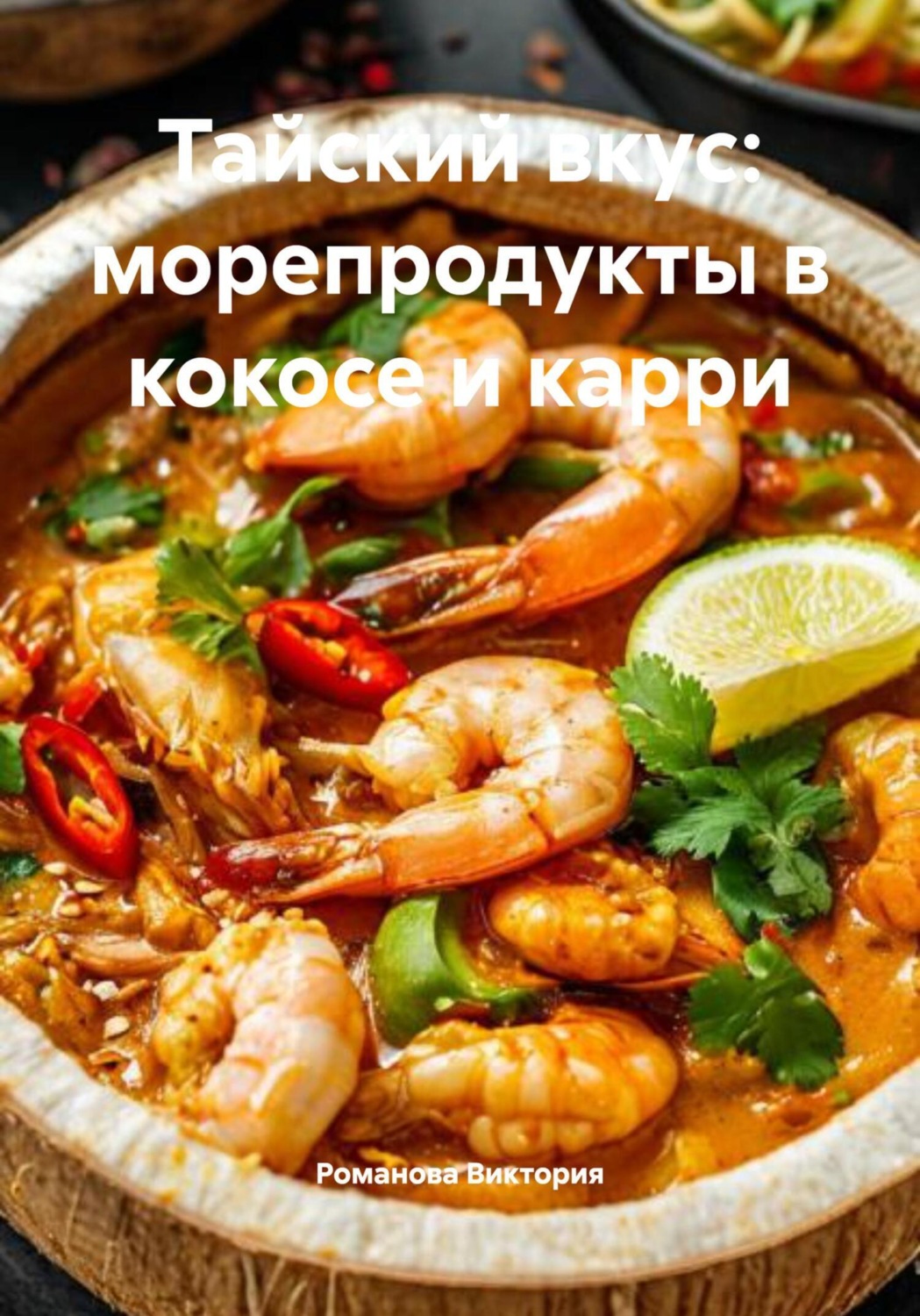 Обложка книги «Тайский вкус: морепродукты в кокосе и карри»