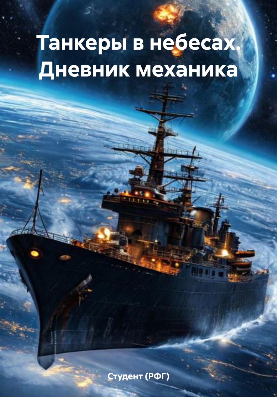 Обложка книги «Танкеры в небесах. Дневник механика»