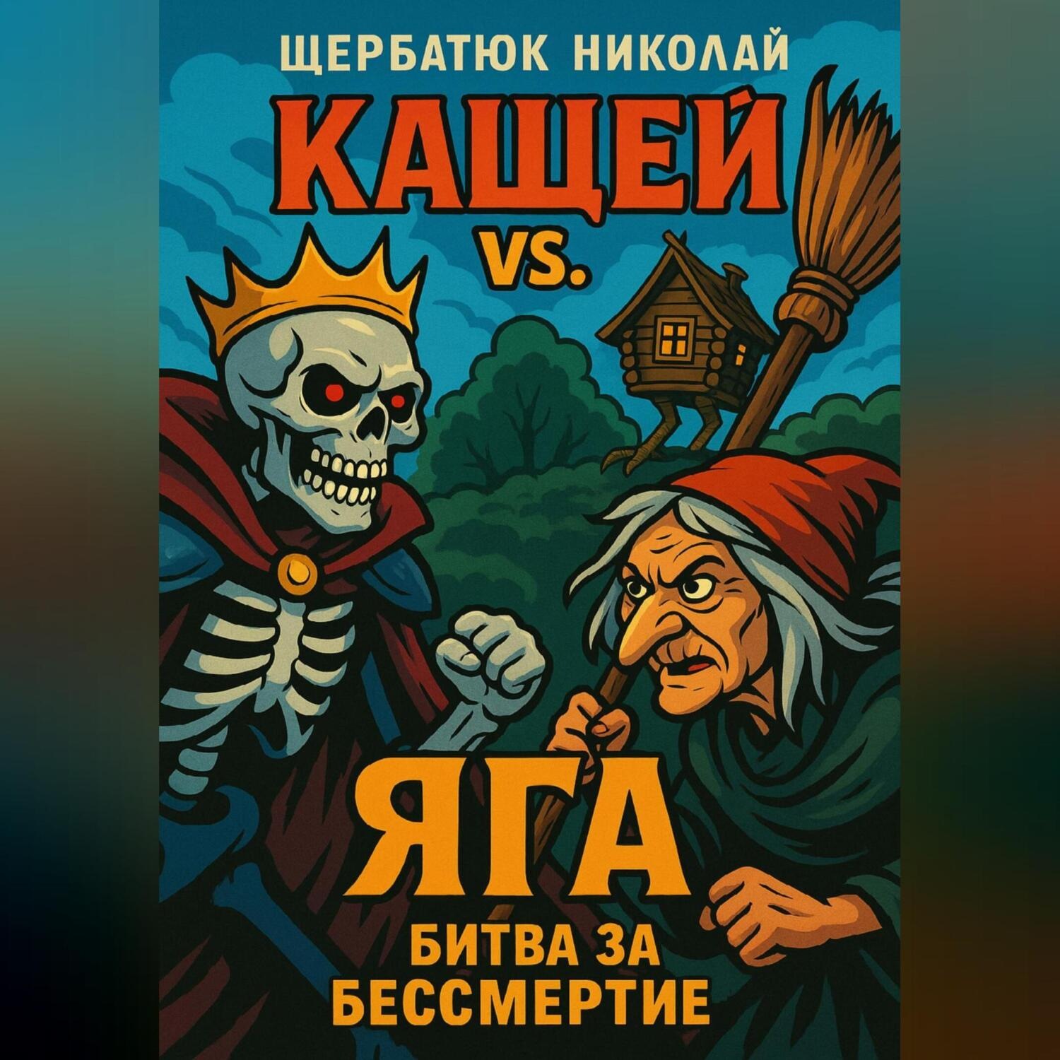 Обложка книги «Кащей vs. Яга: битва за бессмертие»
