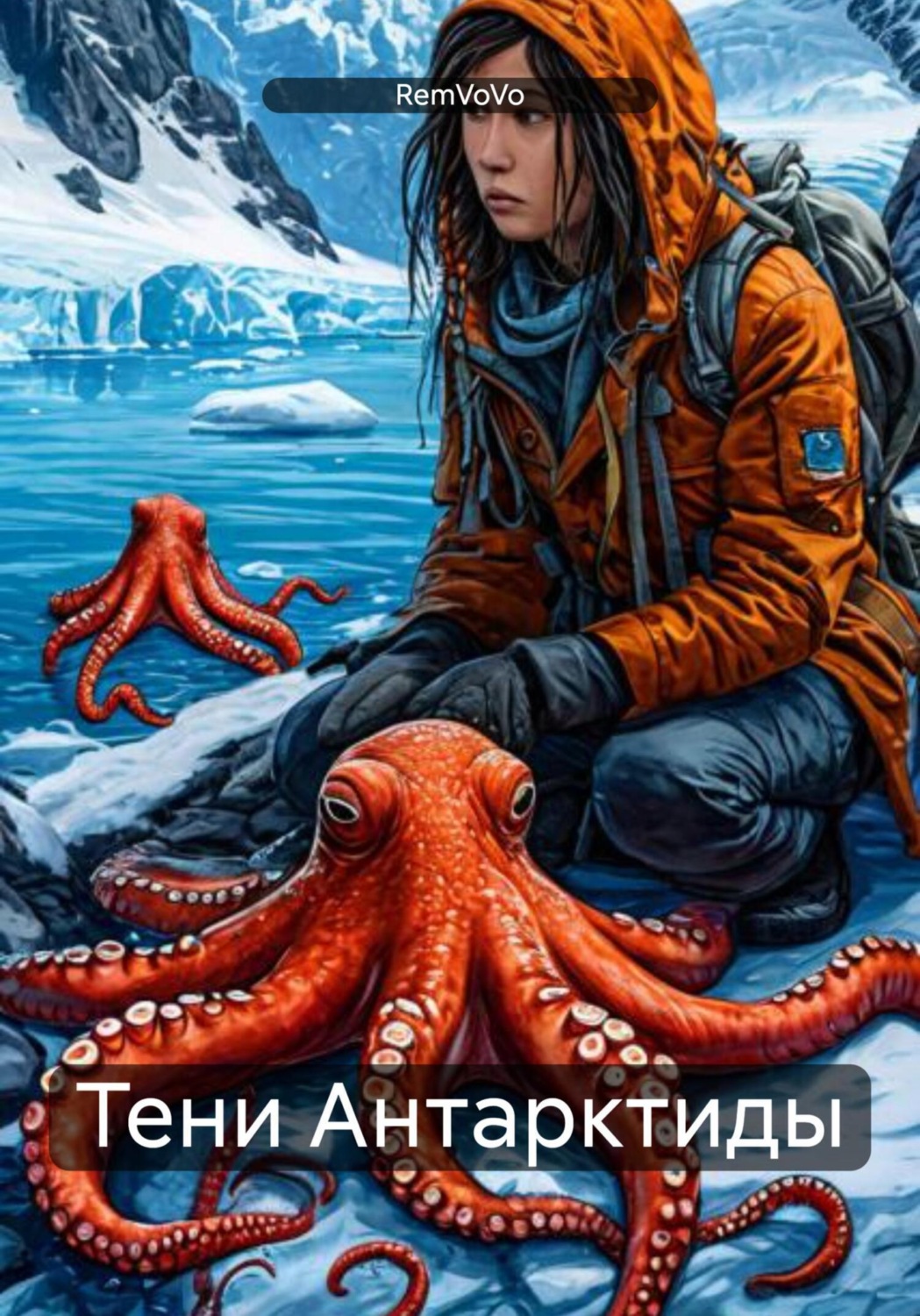 Обложка книги «Тени Антарктиды»