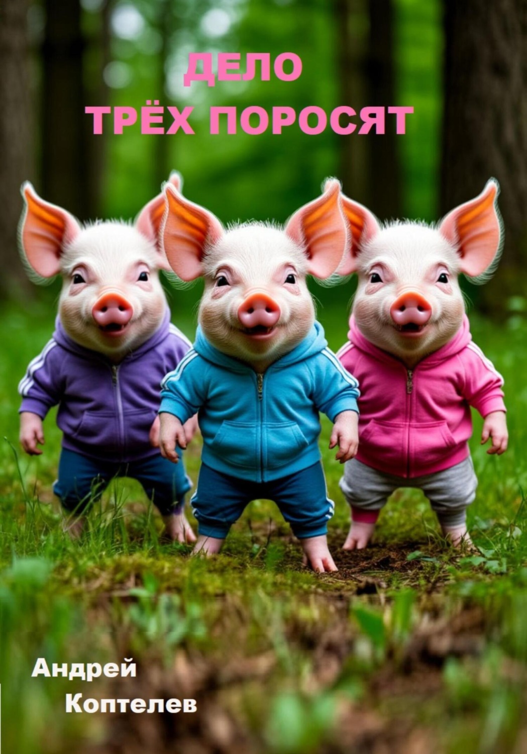 Обложка книги «Дело трёх поросят»