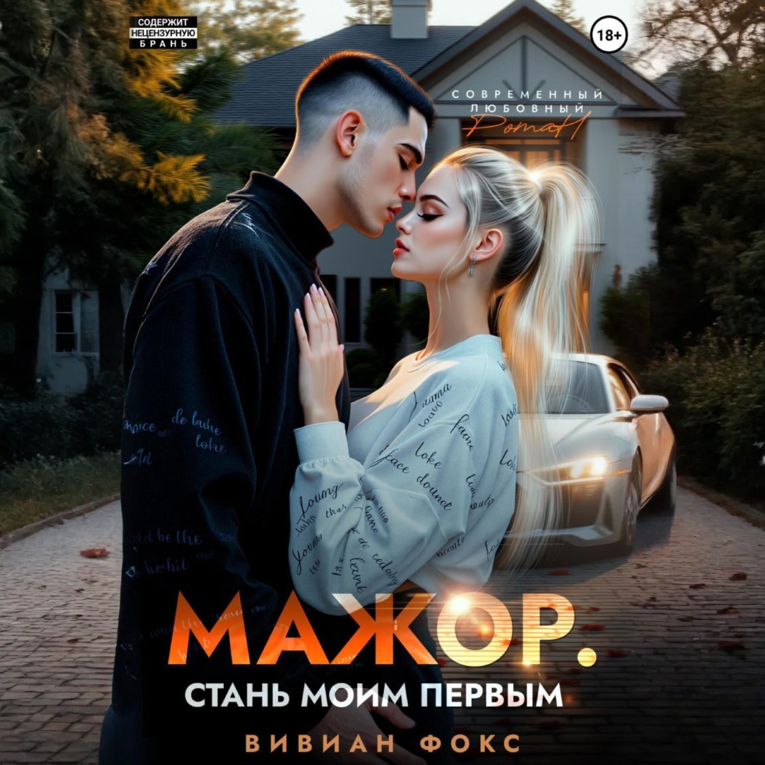 Обложка книги «Мажор. Стань моим первым»