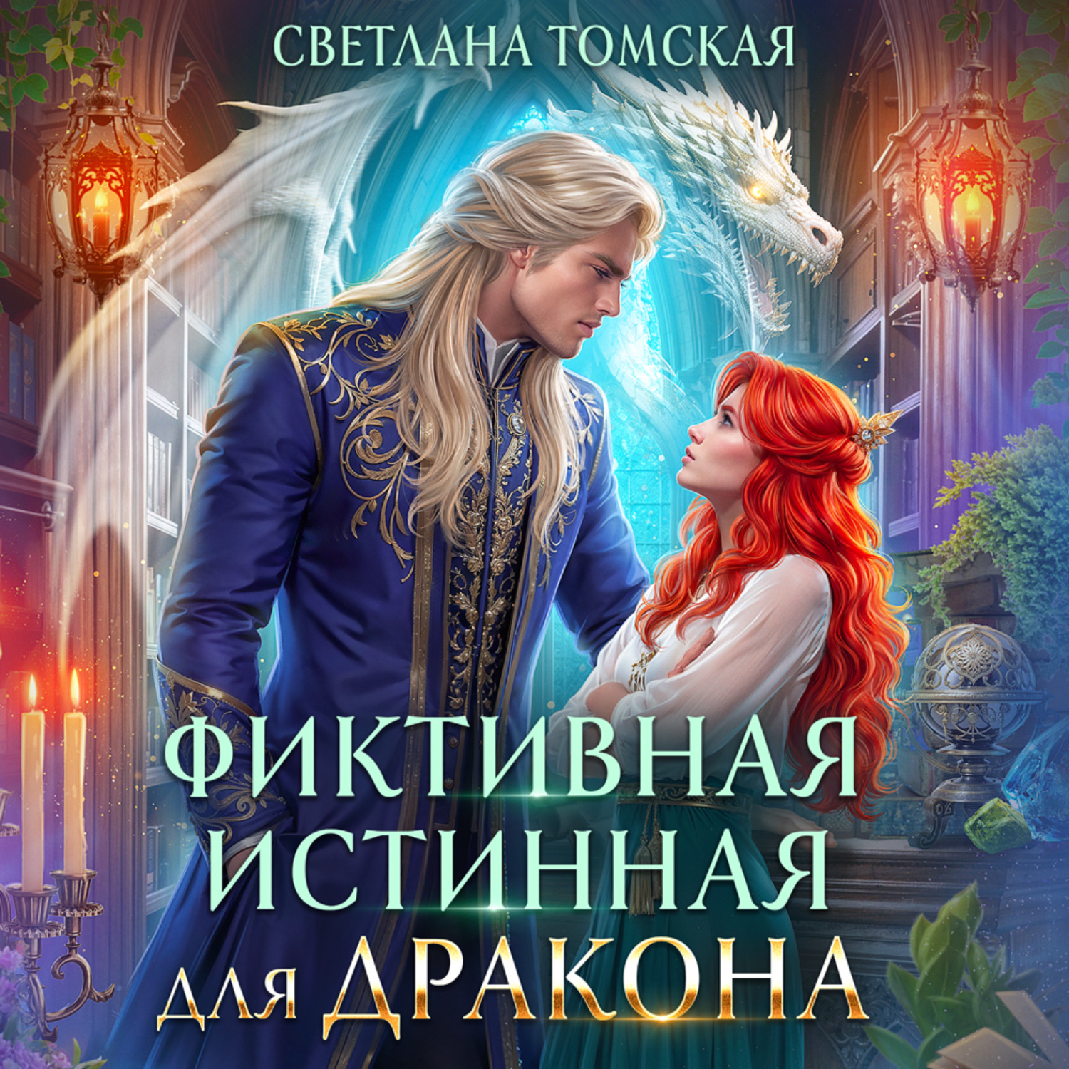 Обложка книги «Фиктивная истинная для дракона»