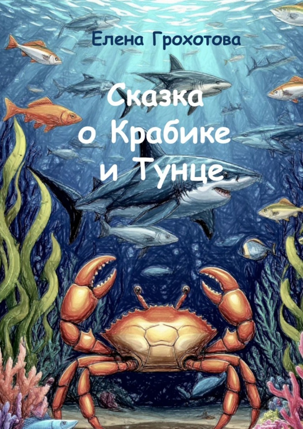 Обложка книги «Сказка о Крабике и Тунце»