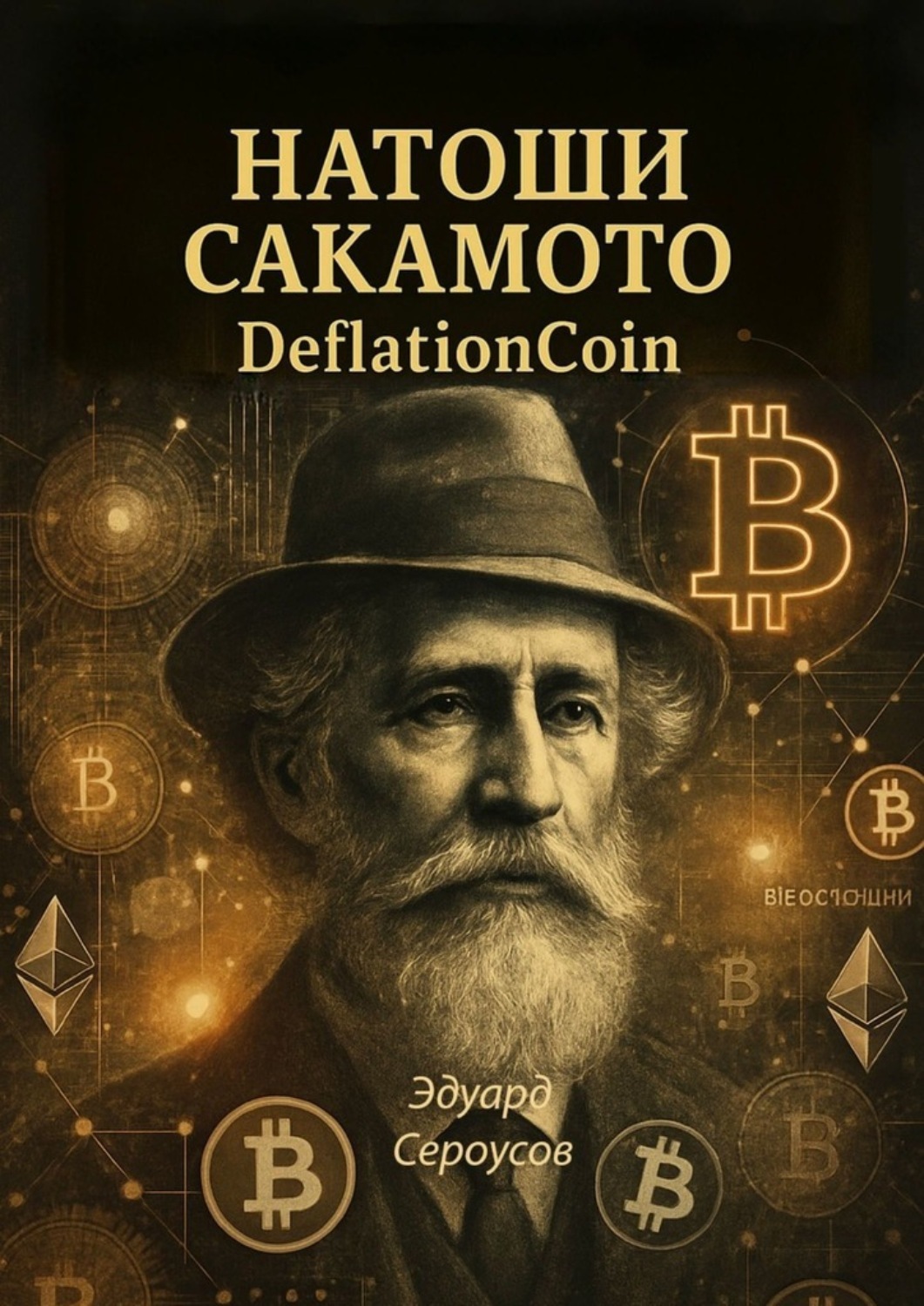 Обложка книги «Натоши Сакамото. DeflationCoin»