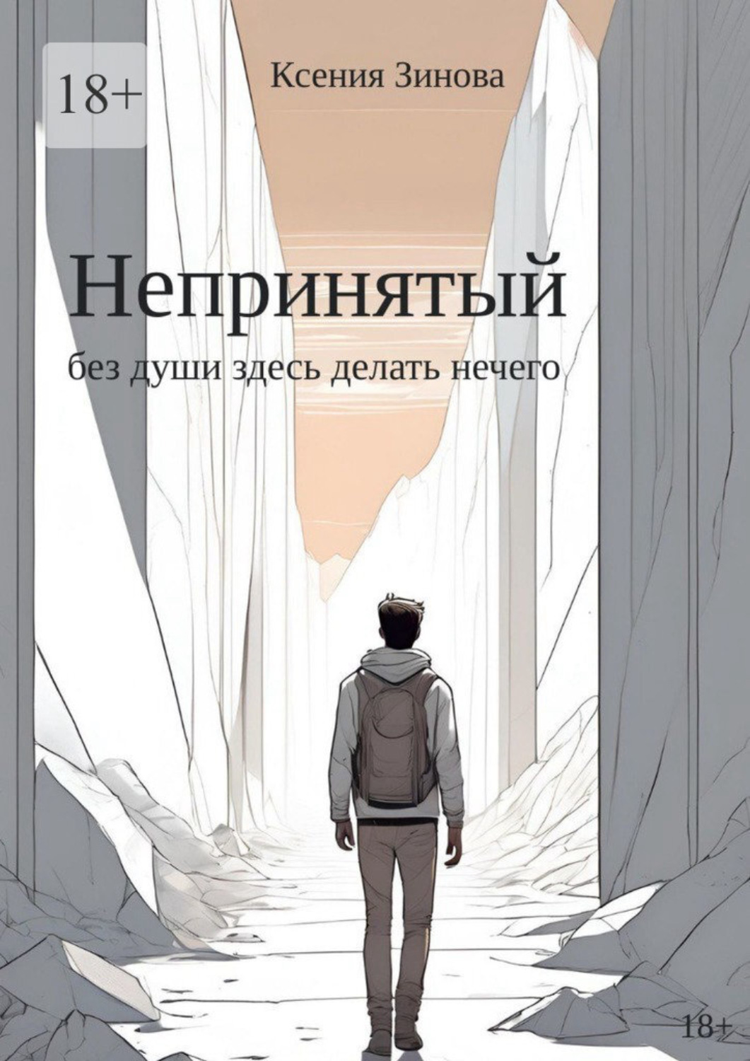 Обложка книги «Непринятый: без души здесь делать нечего»