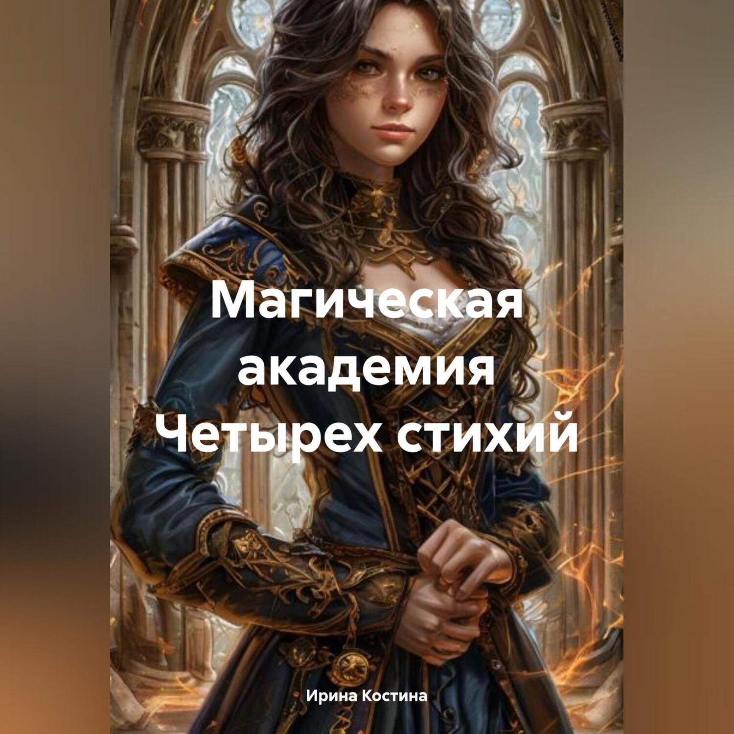 Обложка книги «Магическая академия Четырех стихий»