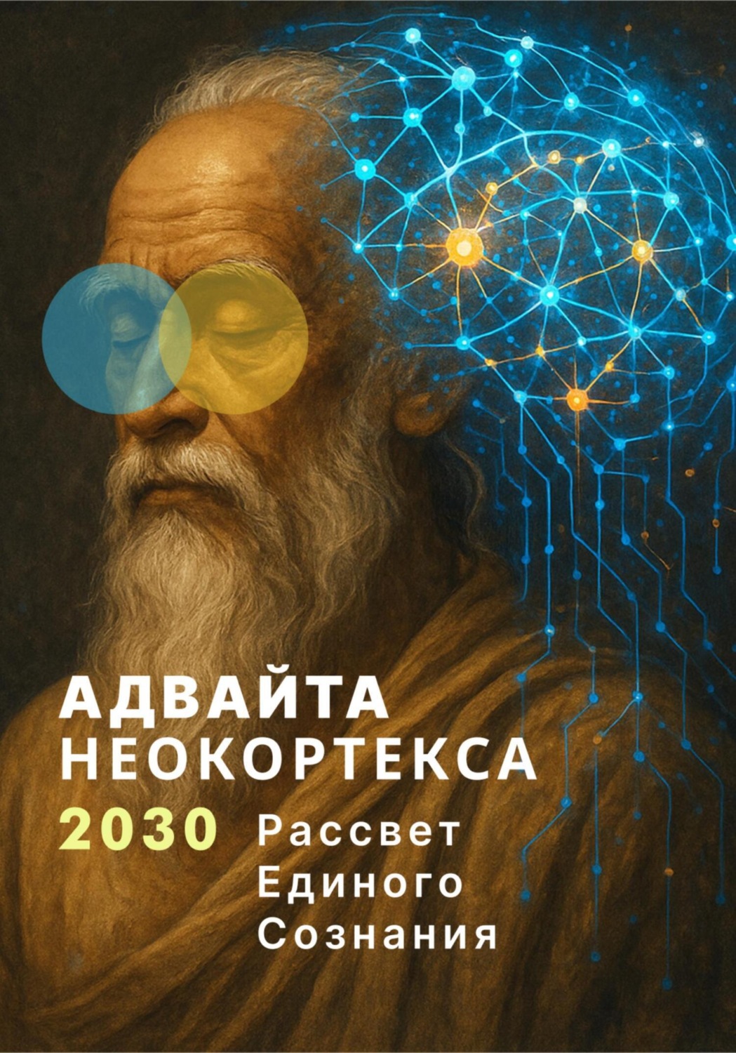 Обложка книги «Адвайта Неокортекса 2030: Рассвет Единого Сознания»