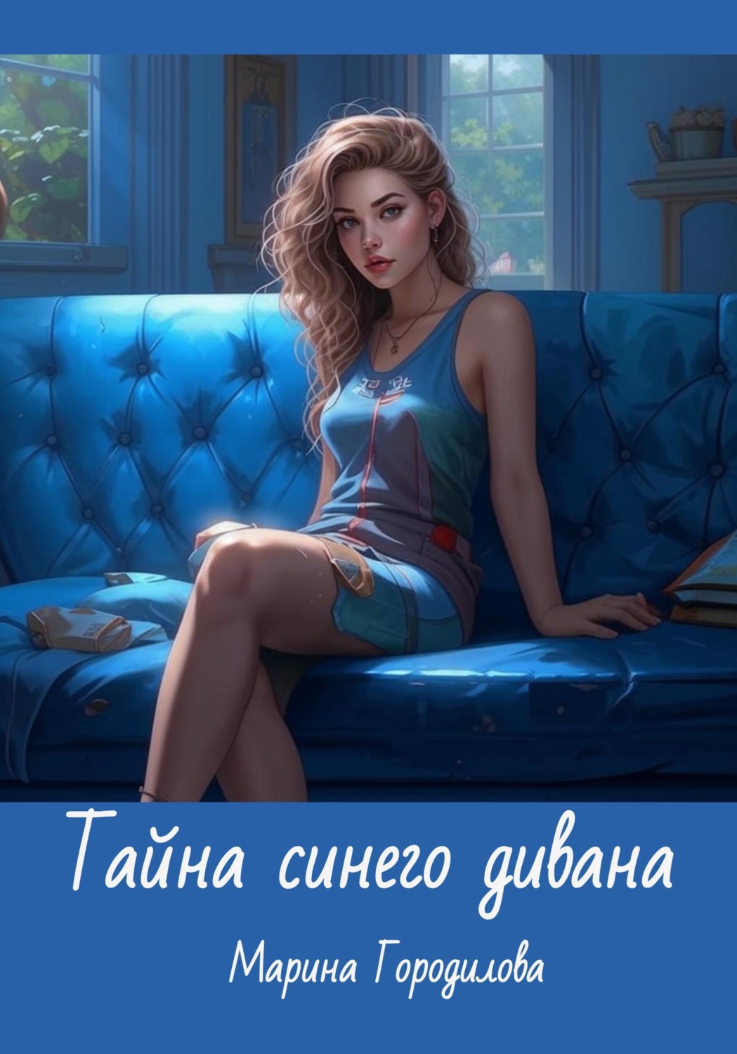 Обложка книги «Тайна синего дивана»