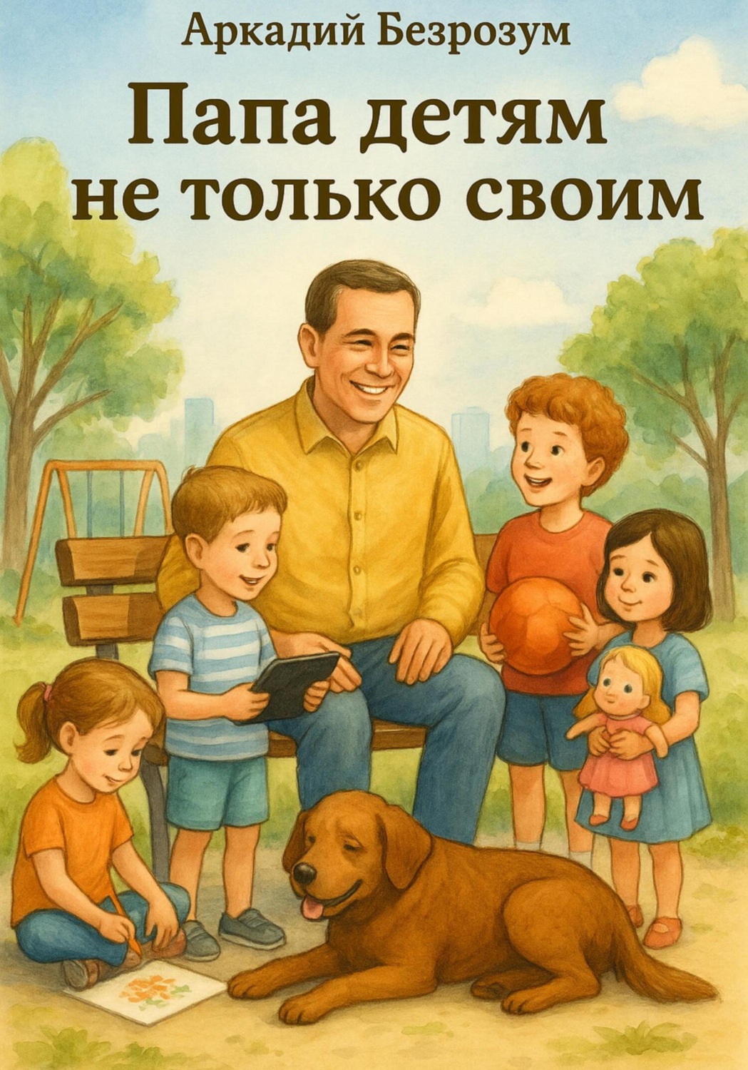 Обложка книги «Папа детям не только своим»