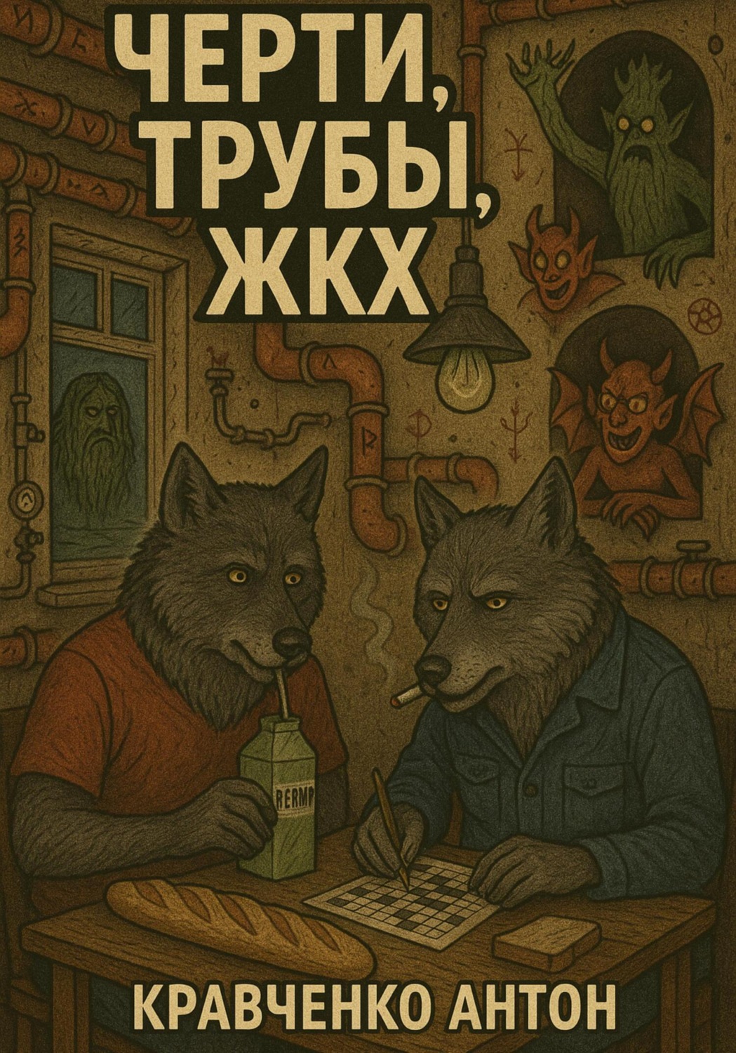 Обложка книги «Черти, трубы, ЖКХ»