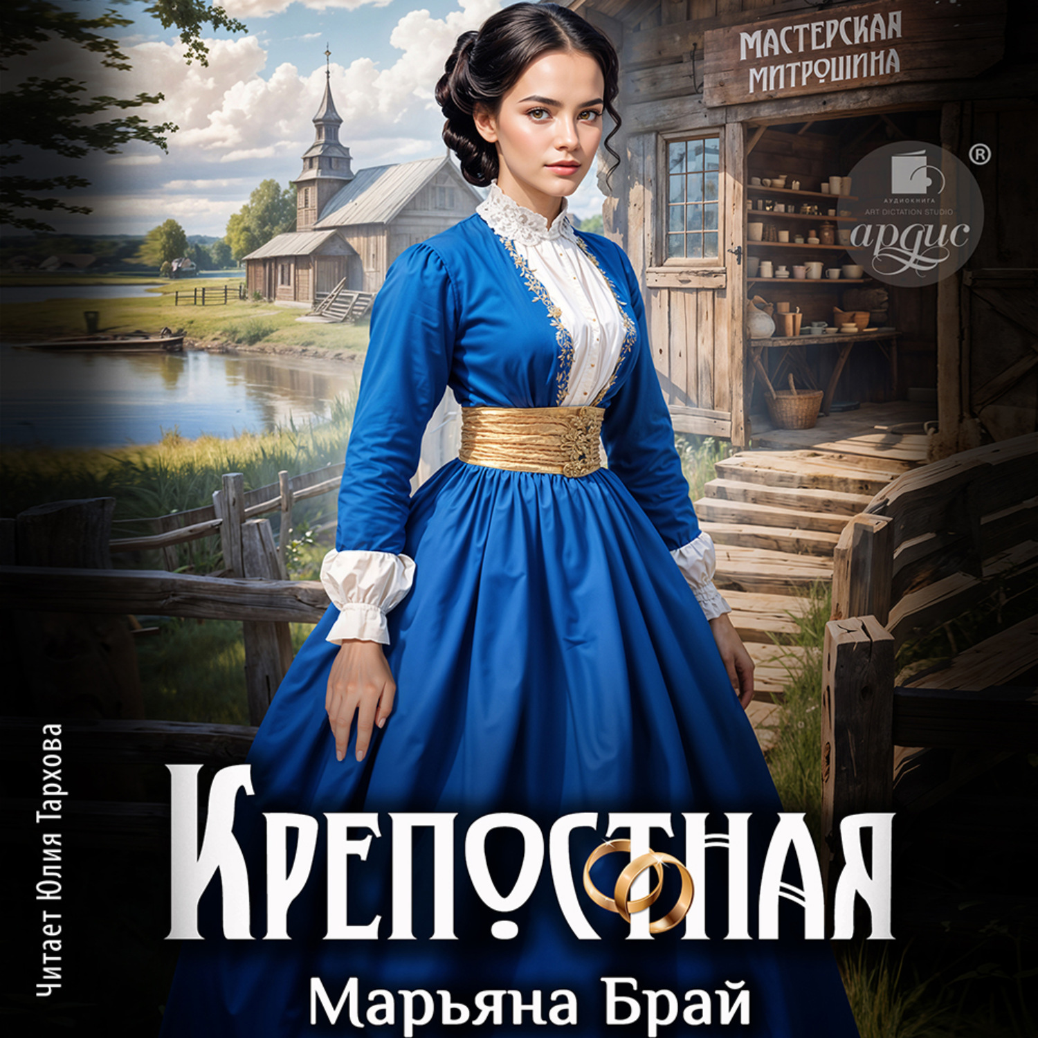 Обложка книги «Крепостная»