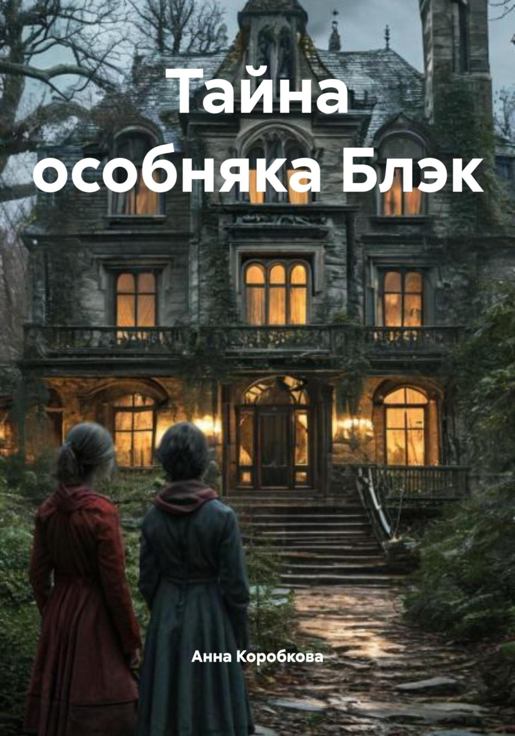 Обложка книги «Тайна особняка Блэк»