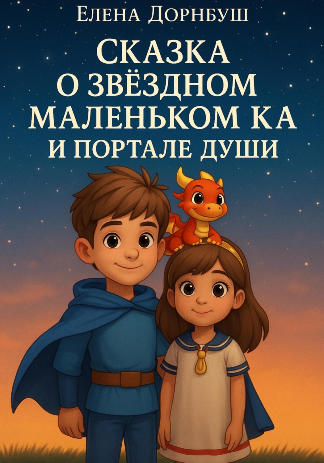 Обложка книги «Сказка о Звёздном Маленьком Ка и Портале Души»