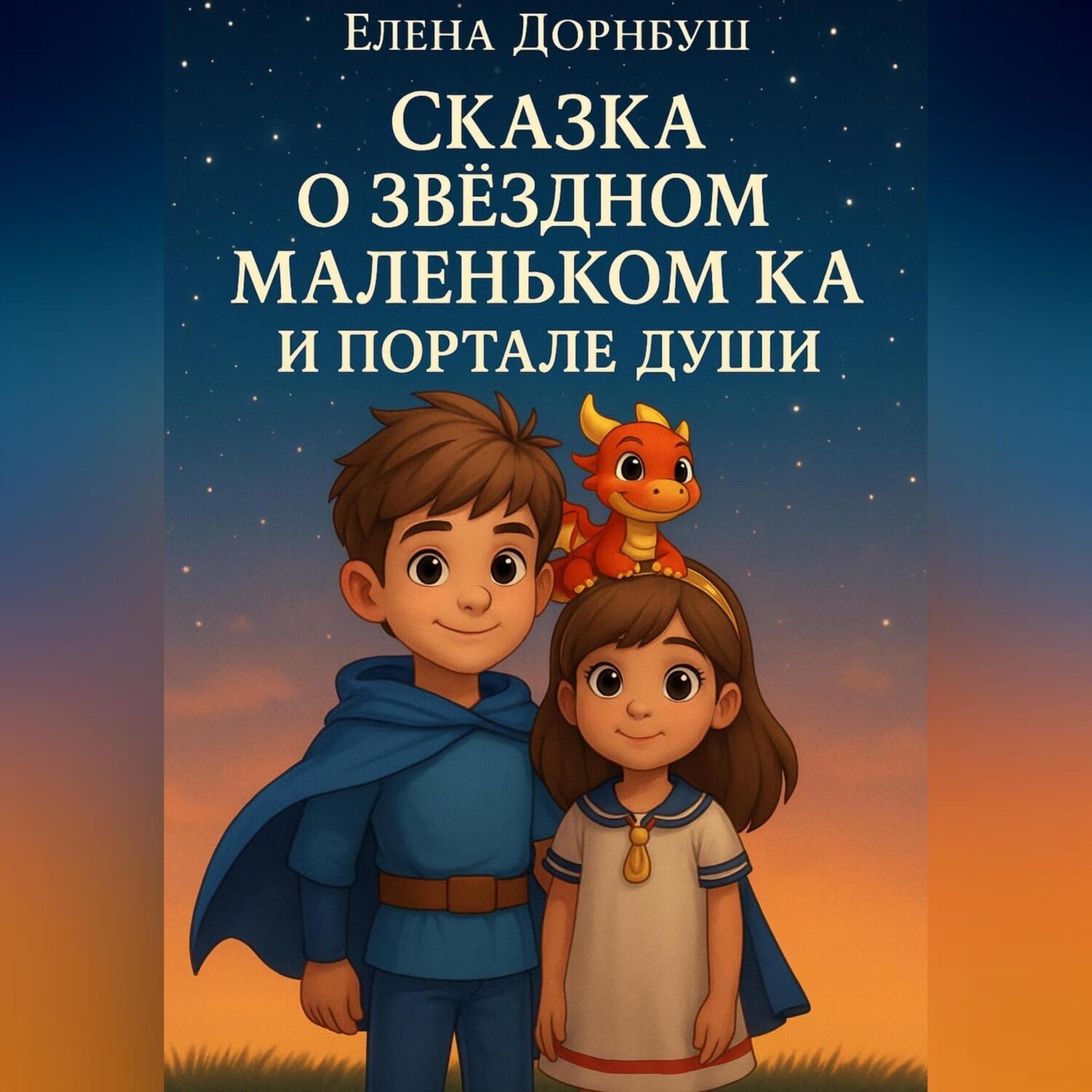Обложка книги «Сказка о Звёздном Маленьком Ка и Портале Души»