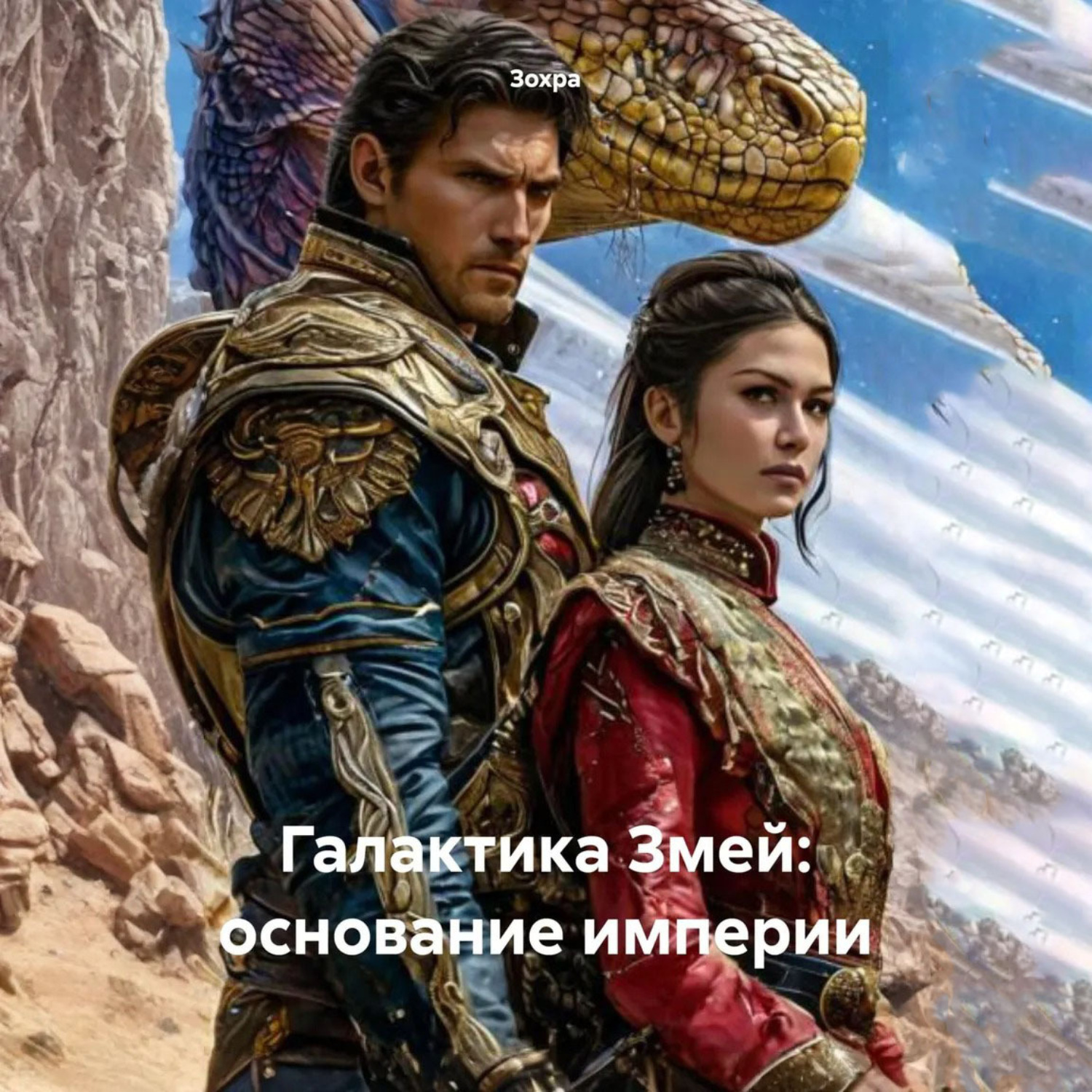 Обложка книги «Галактика Змей: Основание Империи»