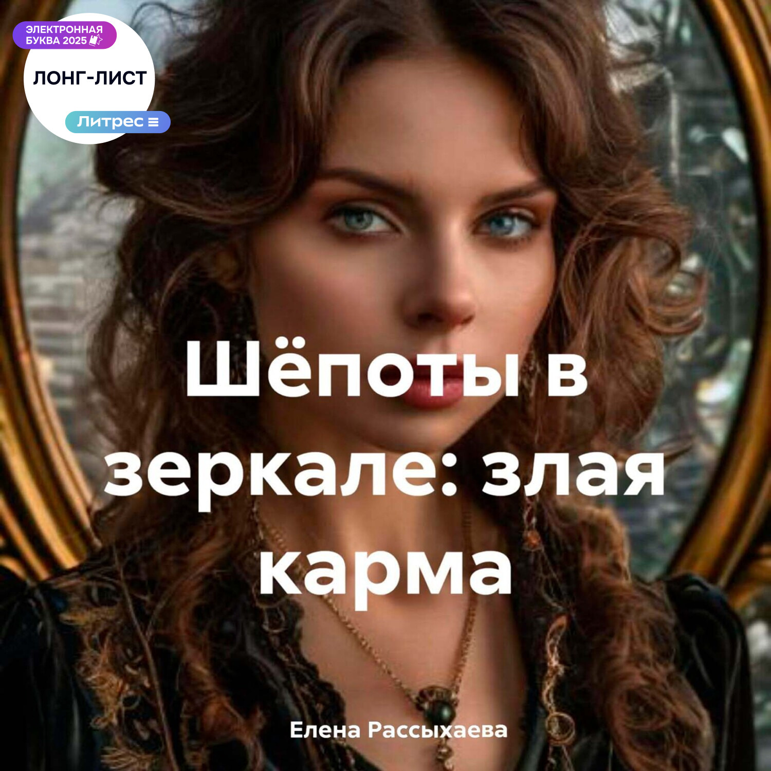 Обложка книги «Шёпоты в зеркале: злая карма»