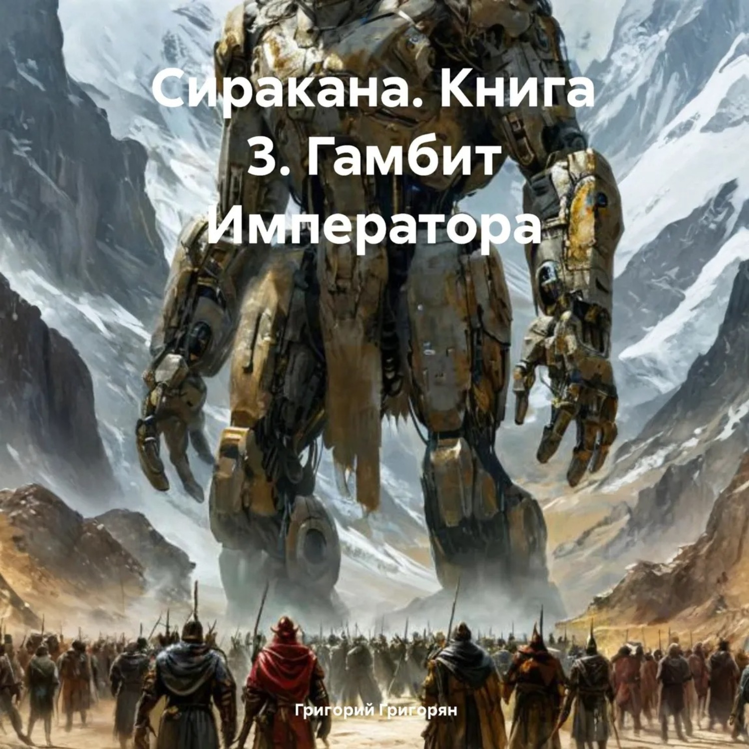 Обложка книги «Сиракана. Книга 3. Гамбит Императора»