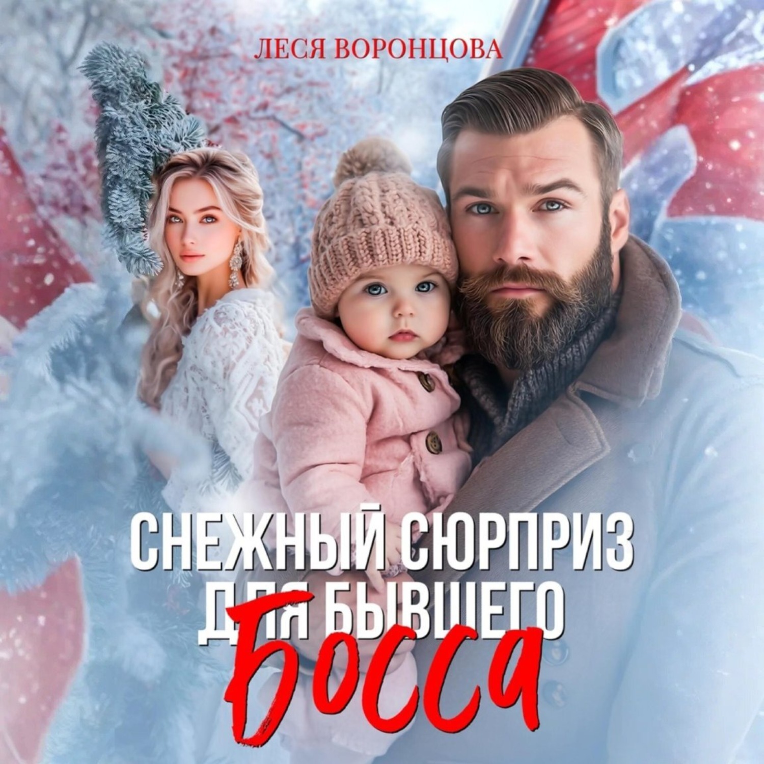 Обложка книги «Снежный сюрприз для бывшего босса»