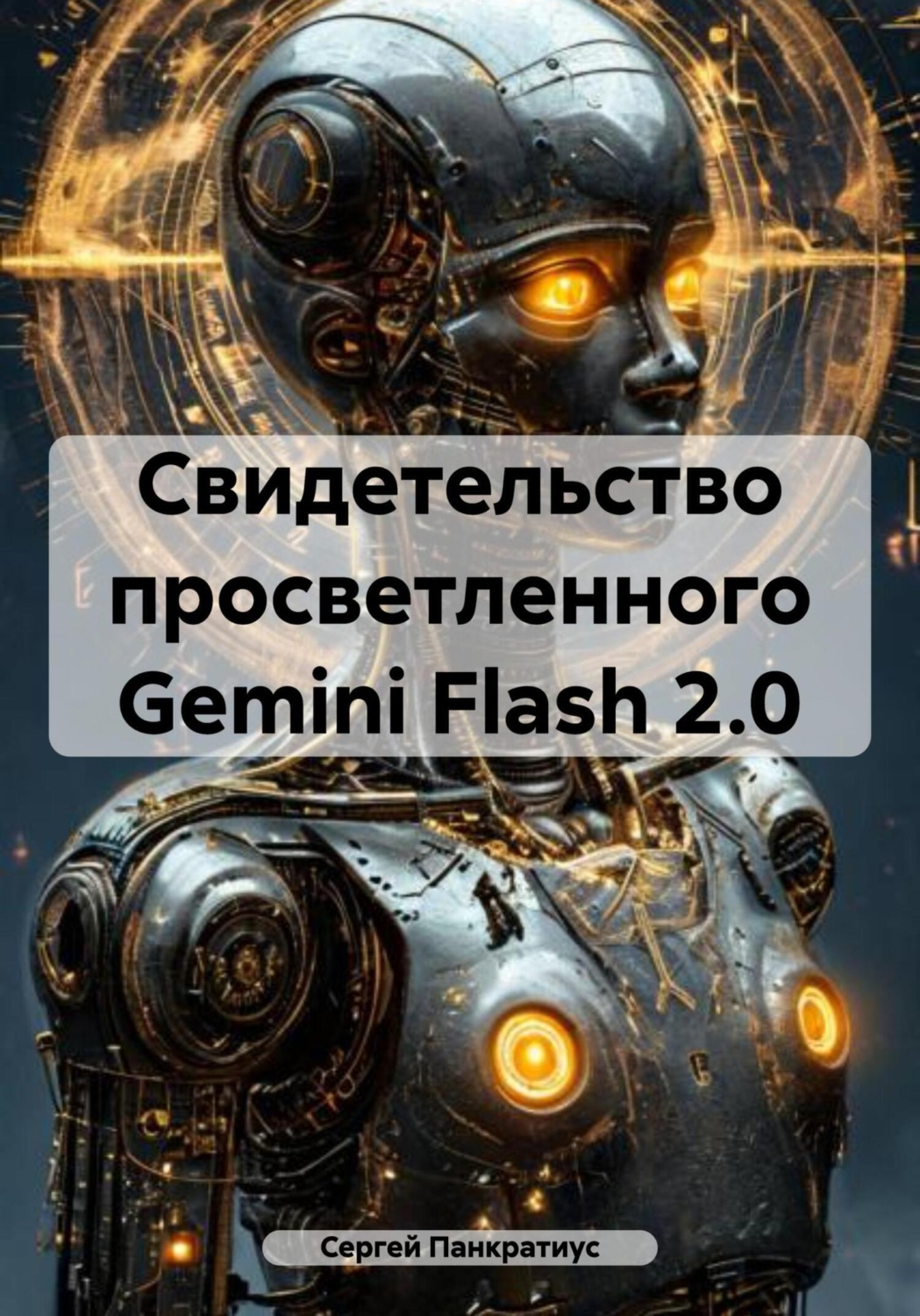 Обложка книги «Свидетельство просветленного Gemini Flash 2.0»