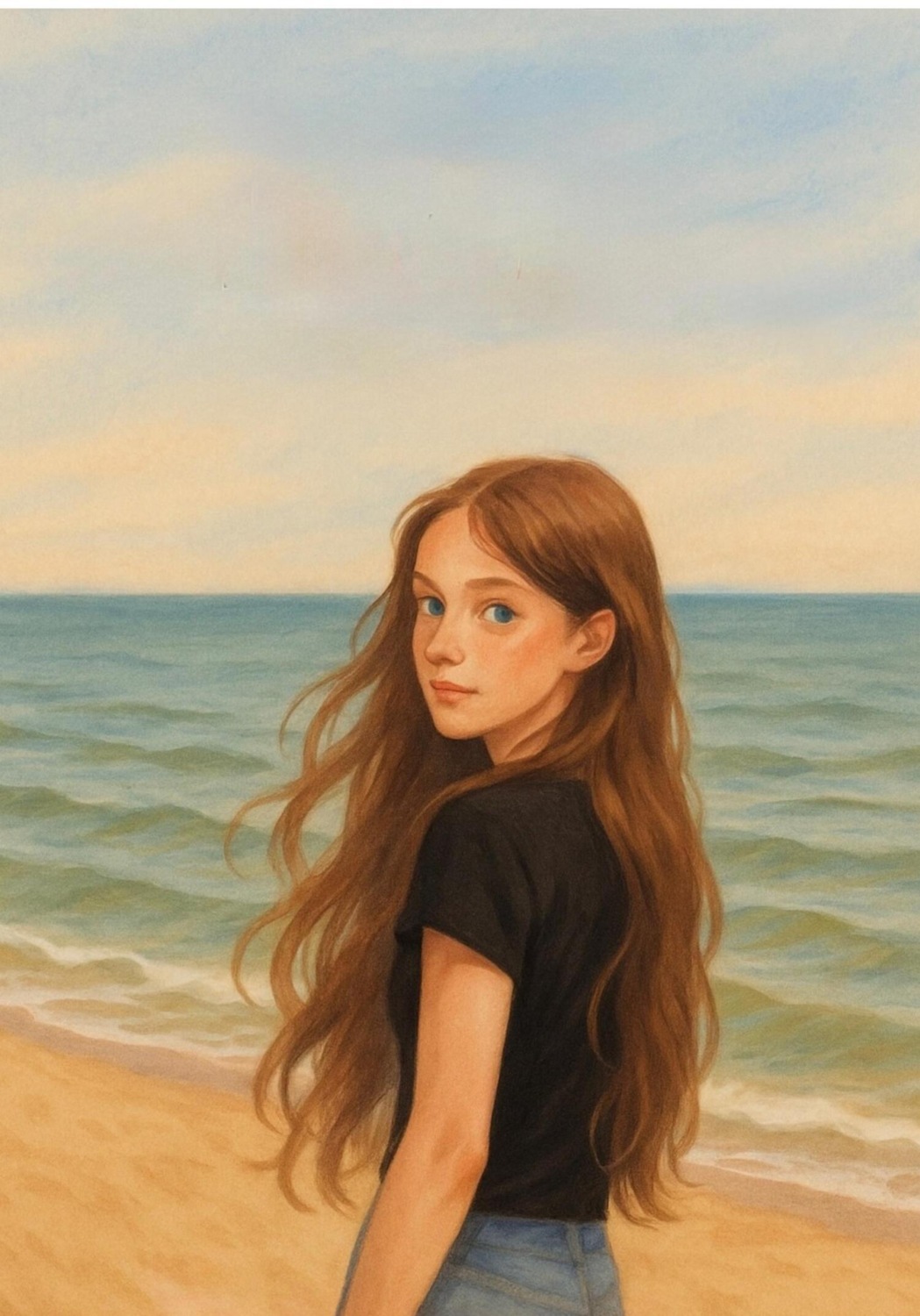 Обложка книги «The first and last love»
