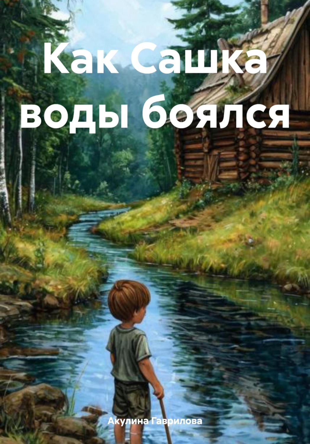 Обложка книги «Как Сашка воды боялся»