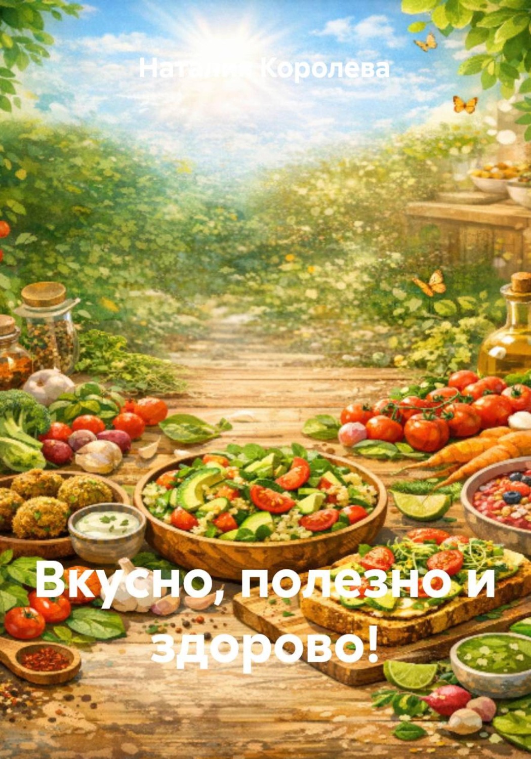 Обложка книги «Вкусно, полезно и здорово!»