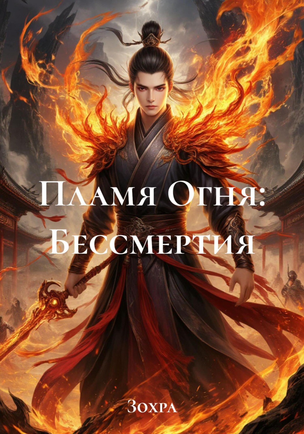 Обложка книги «Пламя Огня: Бессмертия»