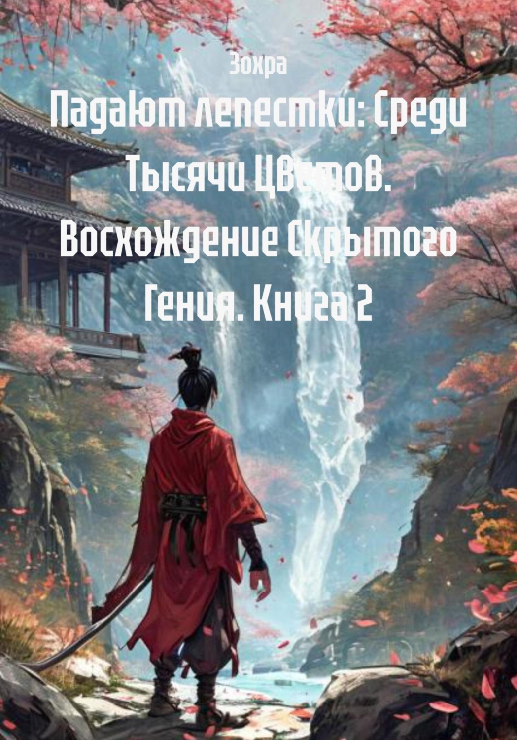 Обложка книги «Падают лепестки: Среди Тысячи Цветов. Восхождение Скрытого Гения. Книга 2»