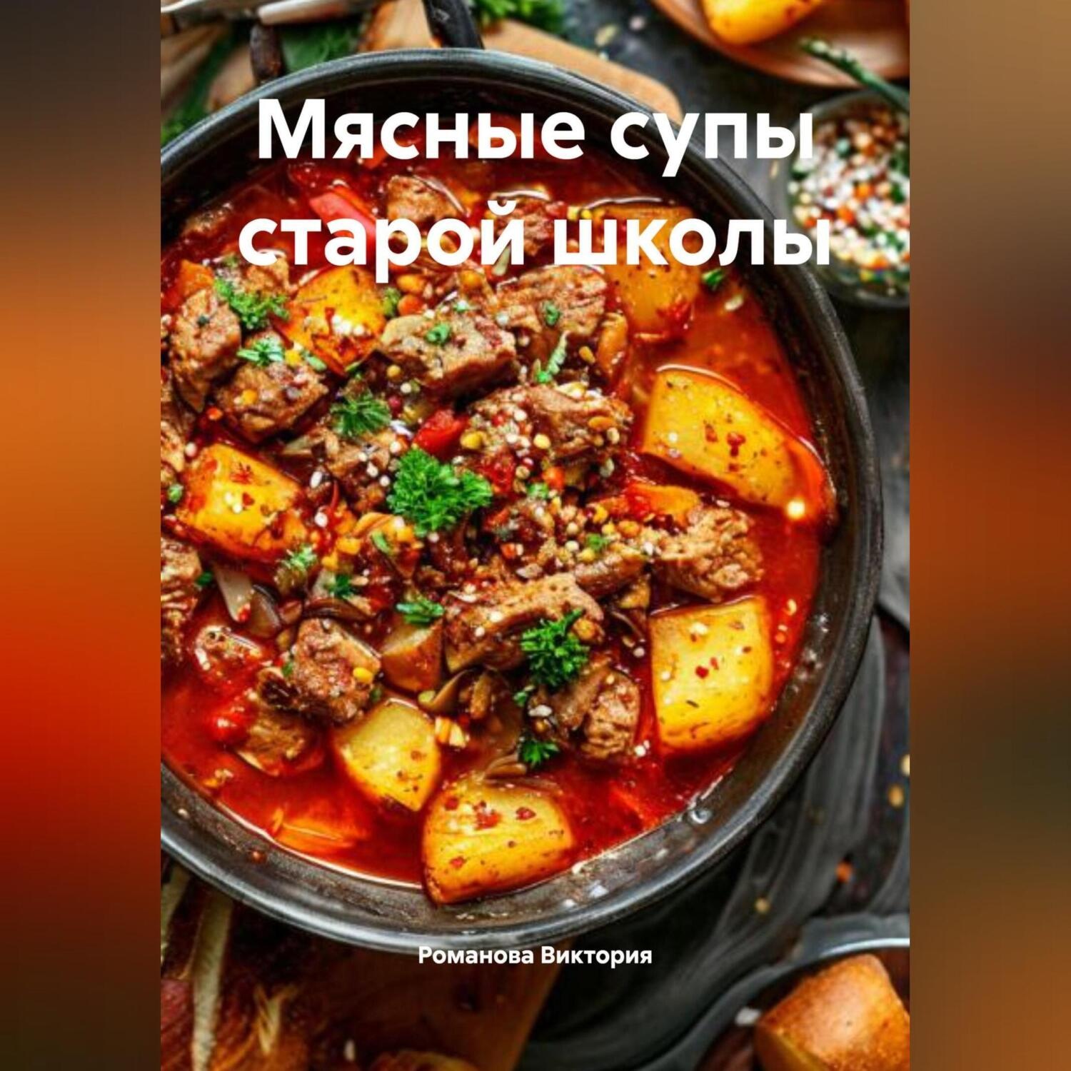 Обложка книги «Мясные супы старой школы»