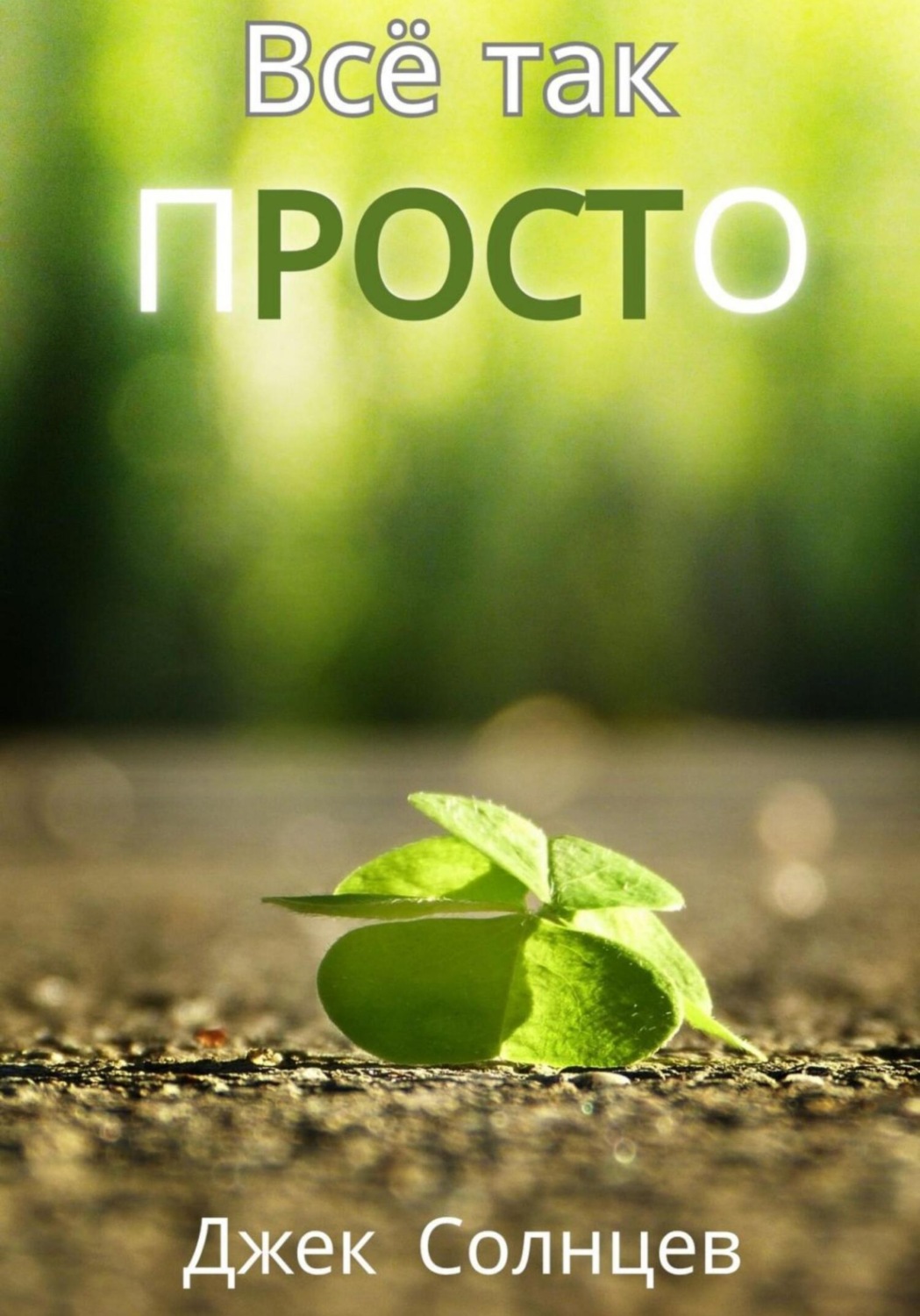 Обложка книги «Все так пРОСТо»