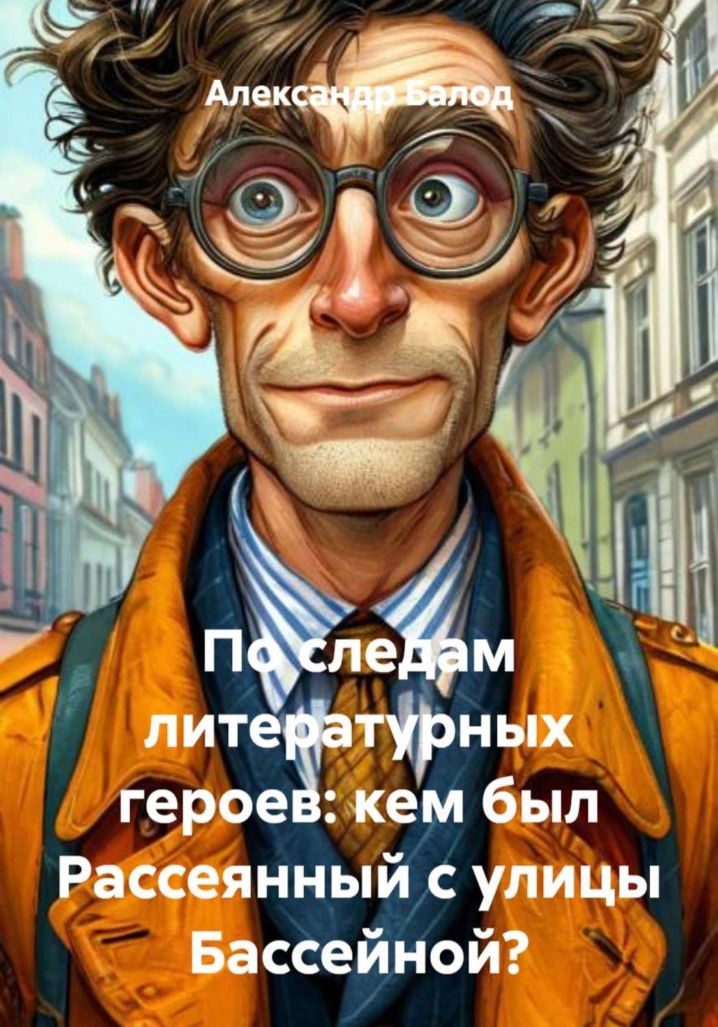 Обложка книги «По следам литературных героев: кем был Рассеянный с улицы Бассейной?»